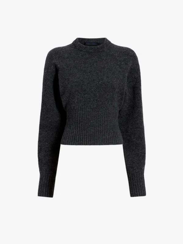 Randi Top in Boiled Wool made by Proenza Schouler