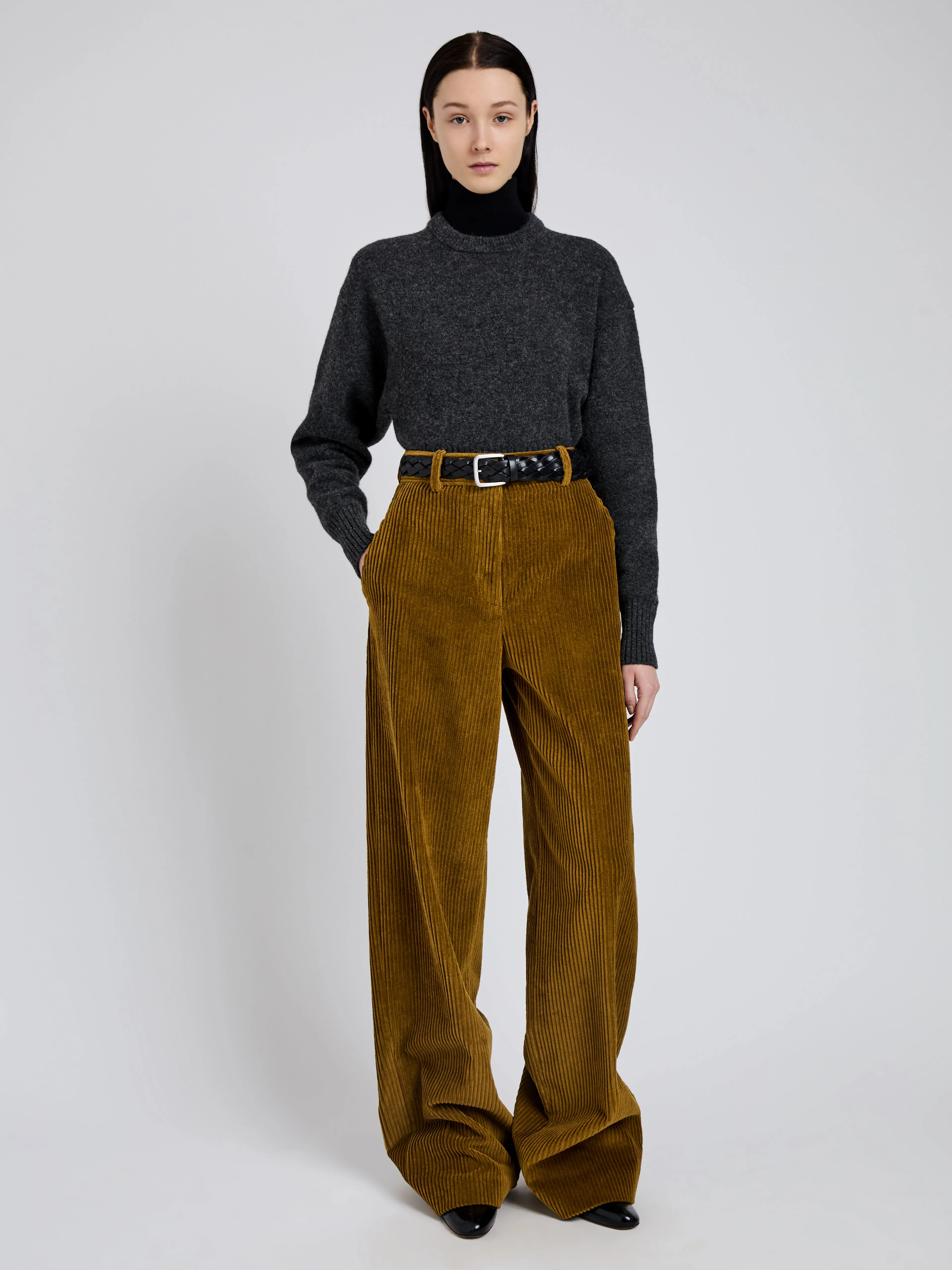 Randi Top in Boiled Wool sold by Proenza Schouler product image thumbnail 3