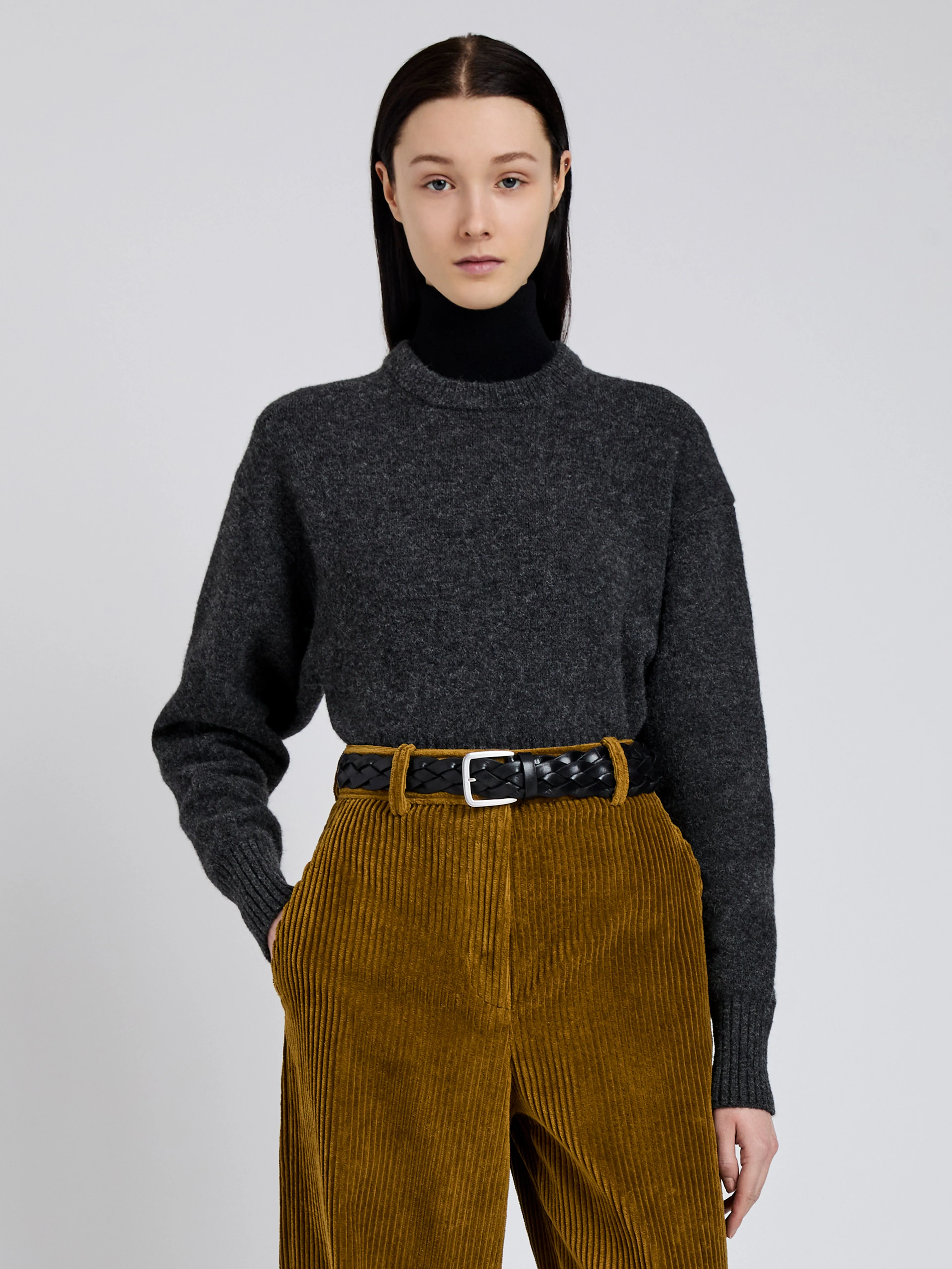 Randi Top in Boiled Wool sold by Proenza Schouler product image thumbnail 2