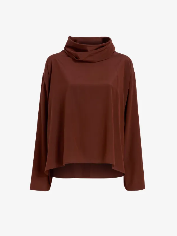 Solene Top in Silk Viscose sold by Proenza Schouler