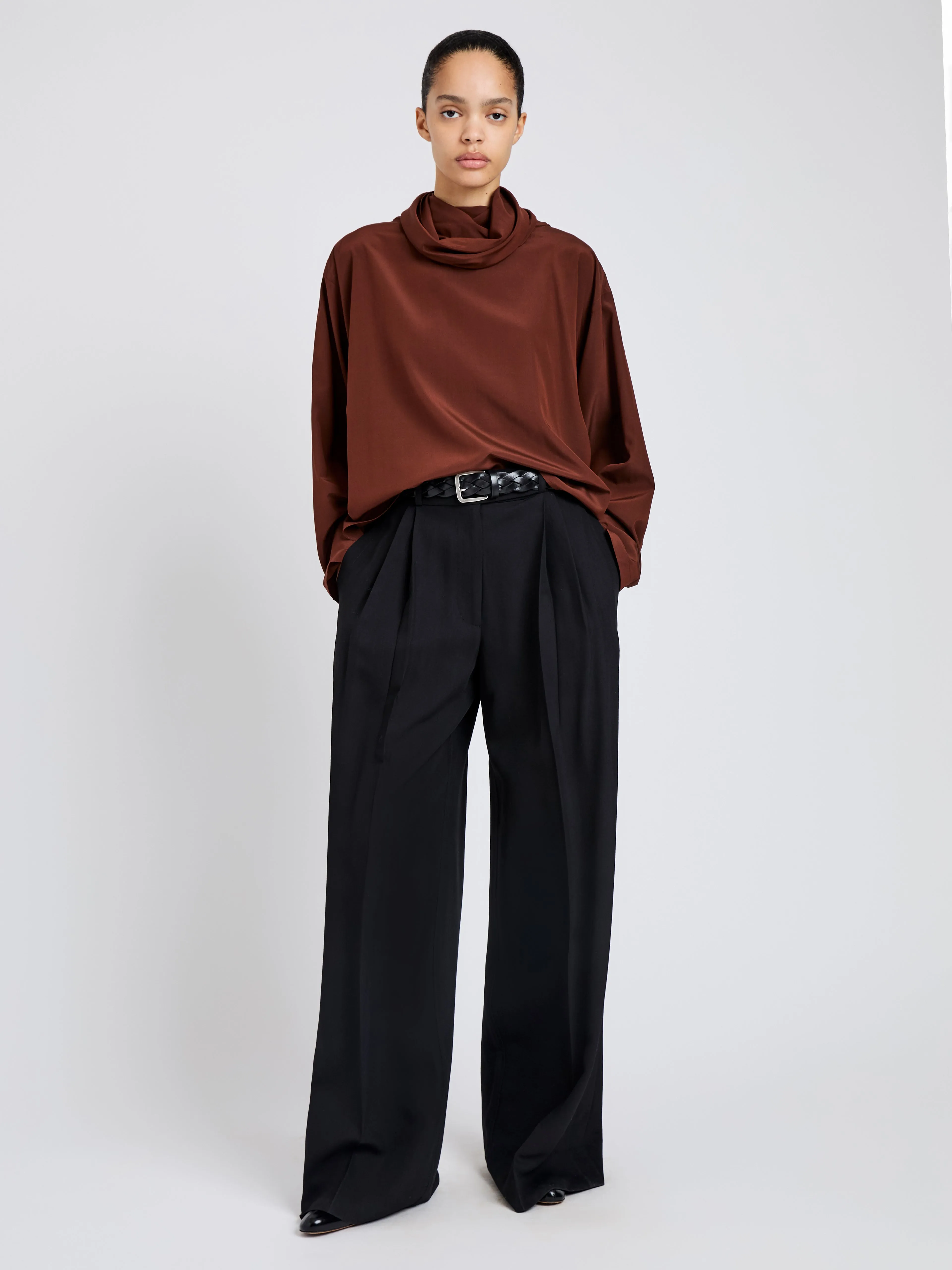 Solene Top in Silk Viscose sold by Proenza Schouler product image thumbnail 3