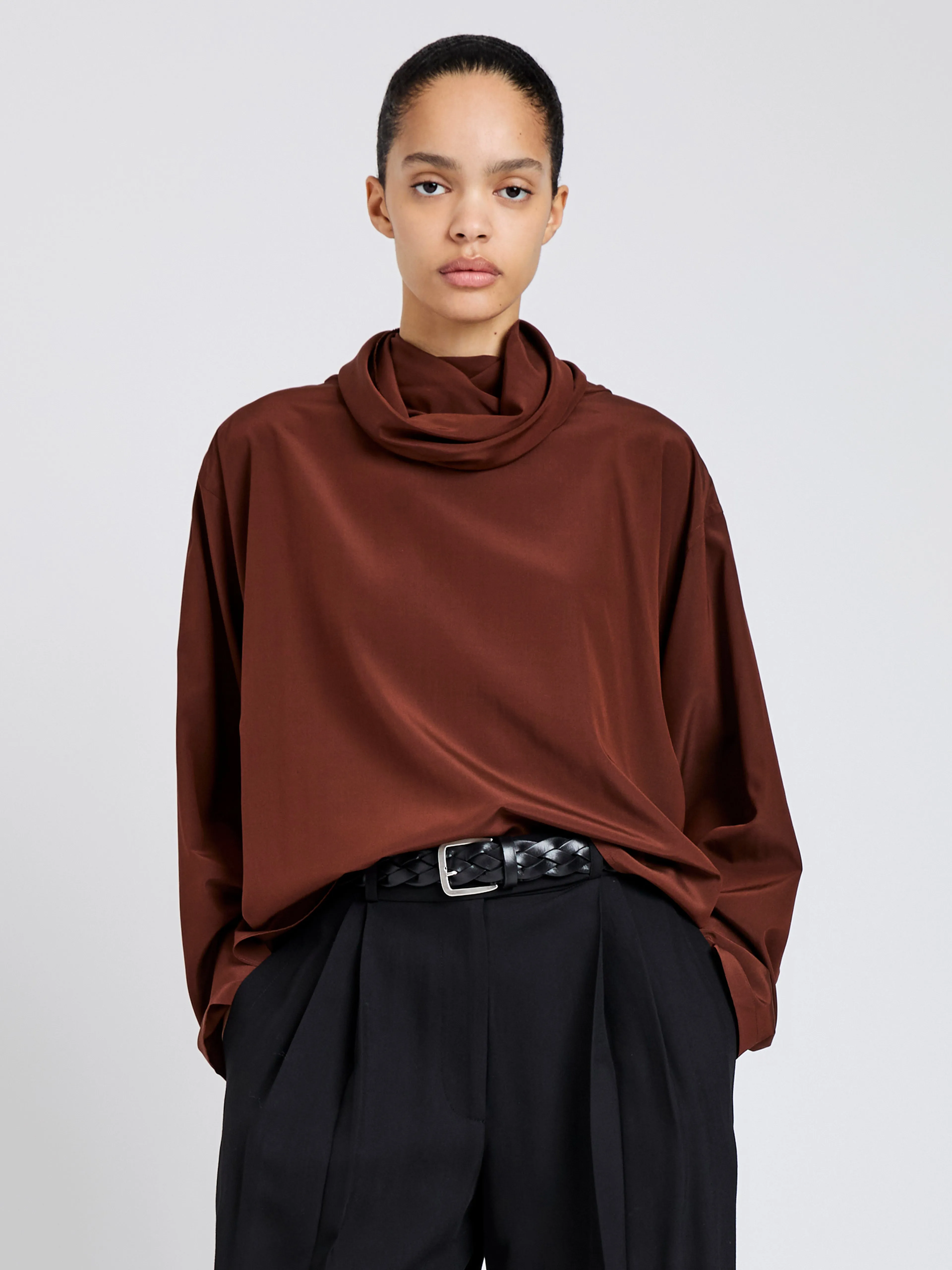 Solene Top in Silk Viscose sold by Proenza Schouler product image thumbnail 2