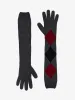 Vivian Gloves in Argyle Cashmere Knit sold by Proenza Schouler