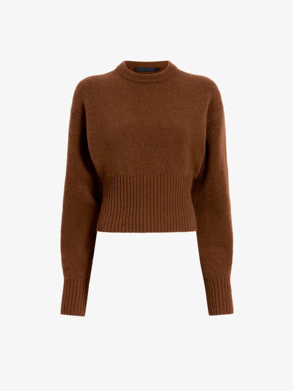Randi Top in Boiled Wool made by Proenza Schouler