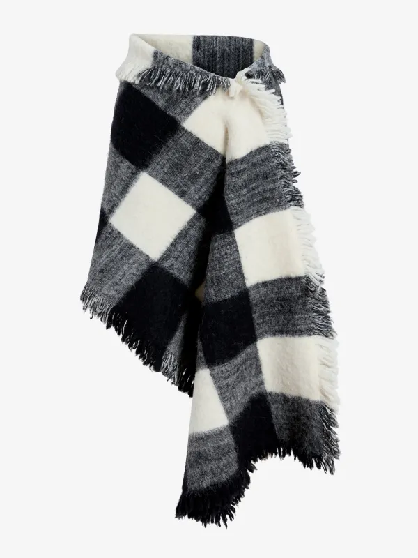 Kai Skirt in Brushed Glenplaid Knit sold by Proenza Schouler