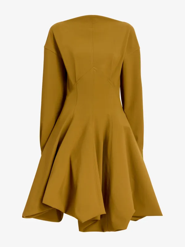 Tiana Dress in Bi Stretch Cotton Nylon sold by Proenza Schouler