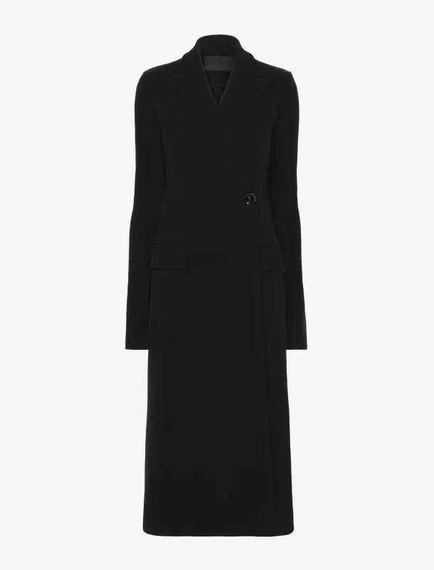 Bi-Stretch Crepe Wrap Coat sold by Proenza Schouler