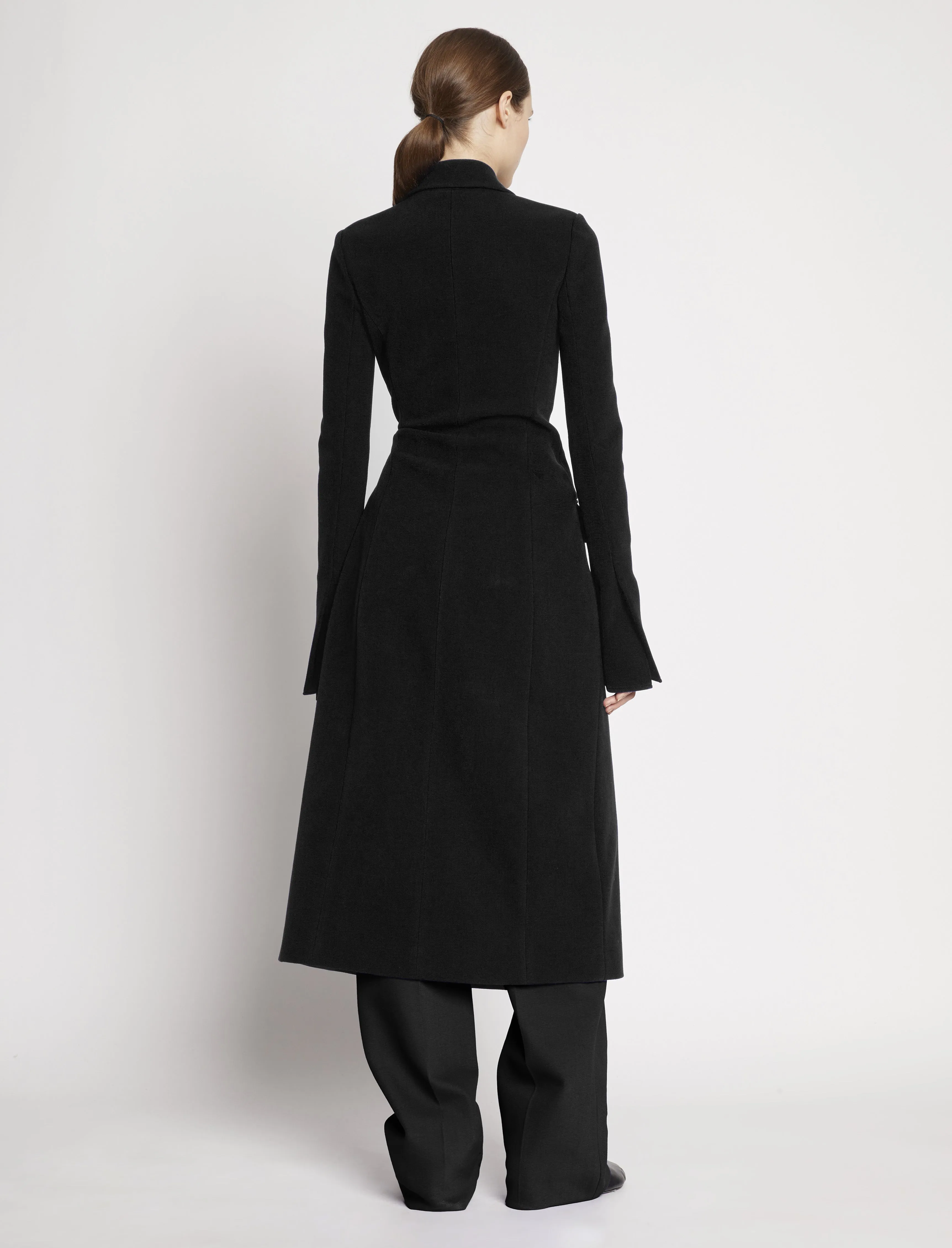 Bi-Stretch Crepe Wrap Coat sold by Proenza Schouler product image thumbnail 4