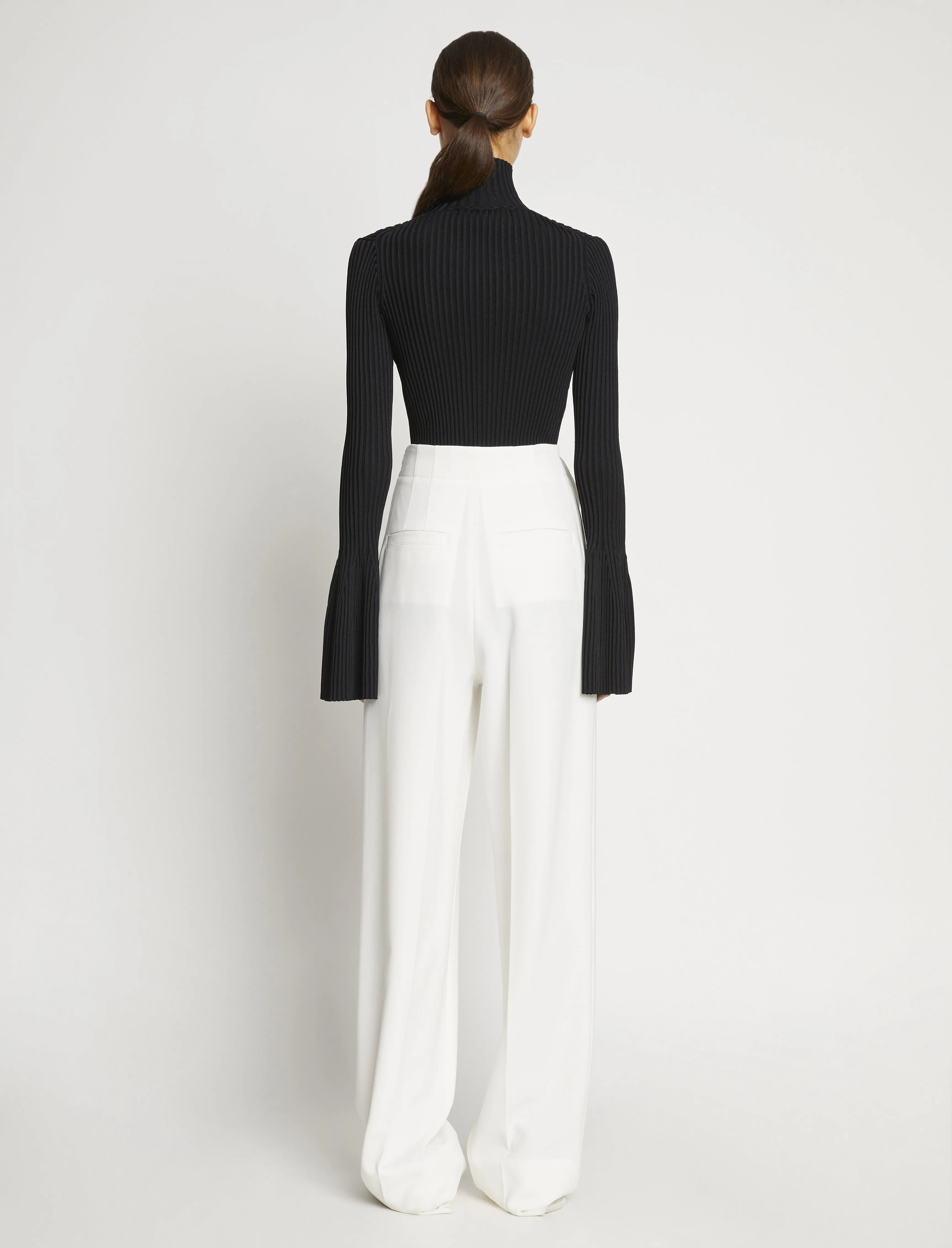 Viscose Rib Zip Sweater sold by Proenza Schouler product image thumbnail 5