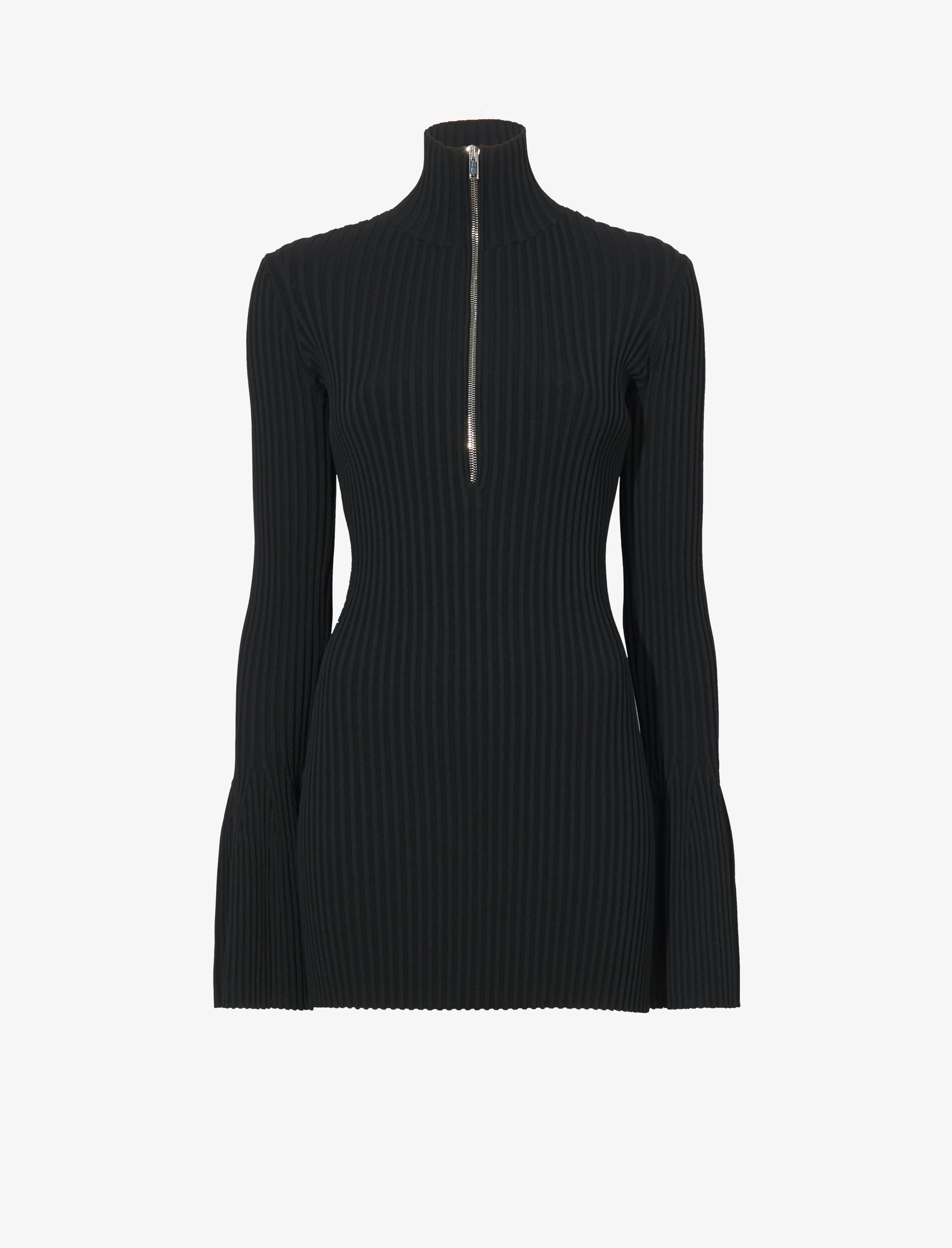 Viscose Rib Zip Sweater sold by Proenza Schouler