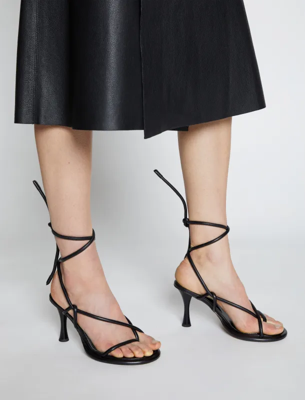 Pipe Strappy Thong Sandals made by Proenza Schouler