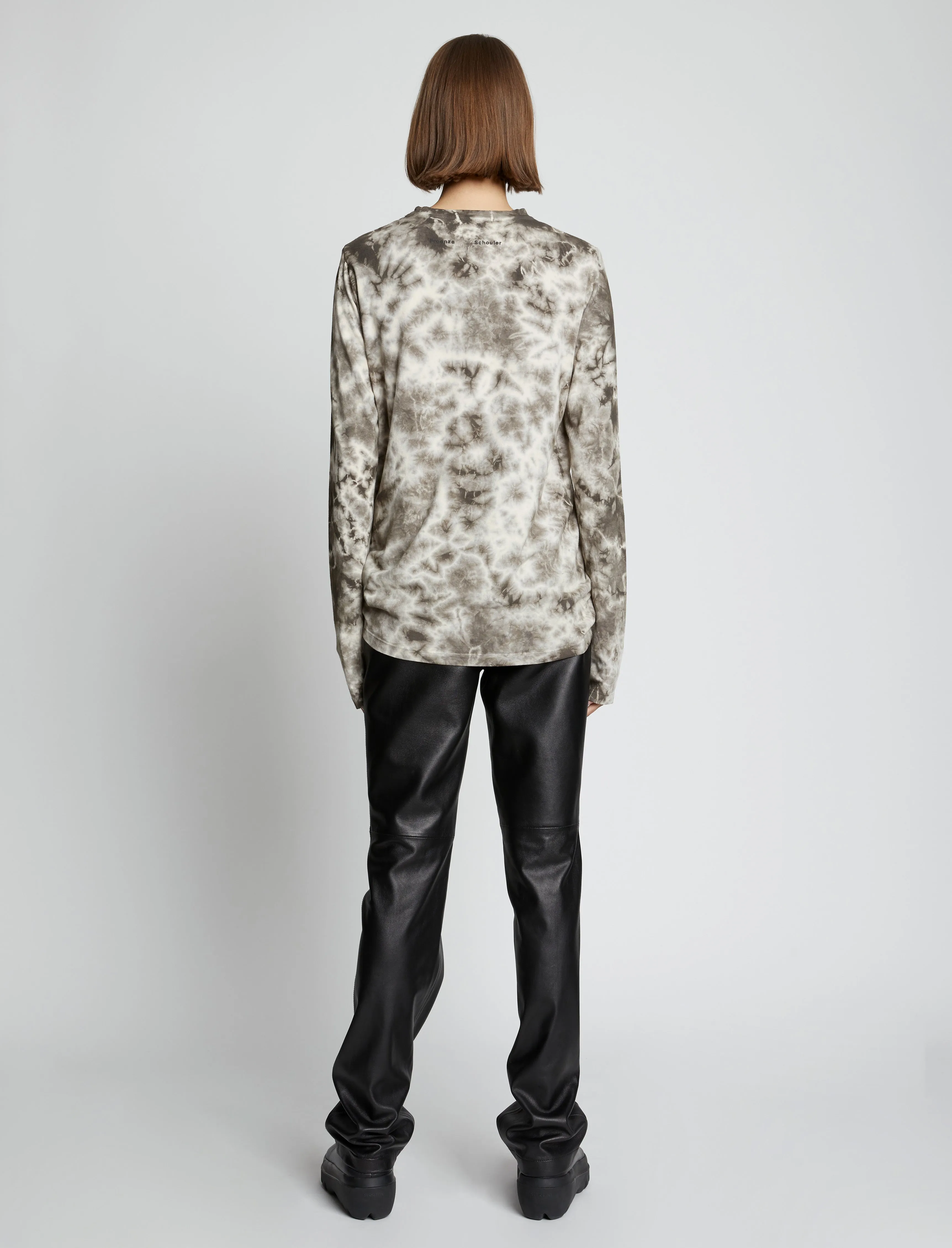 Tie Dye Long Sleeve T-Shirt sold by Proenza Schouler product image thumbnail 3