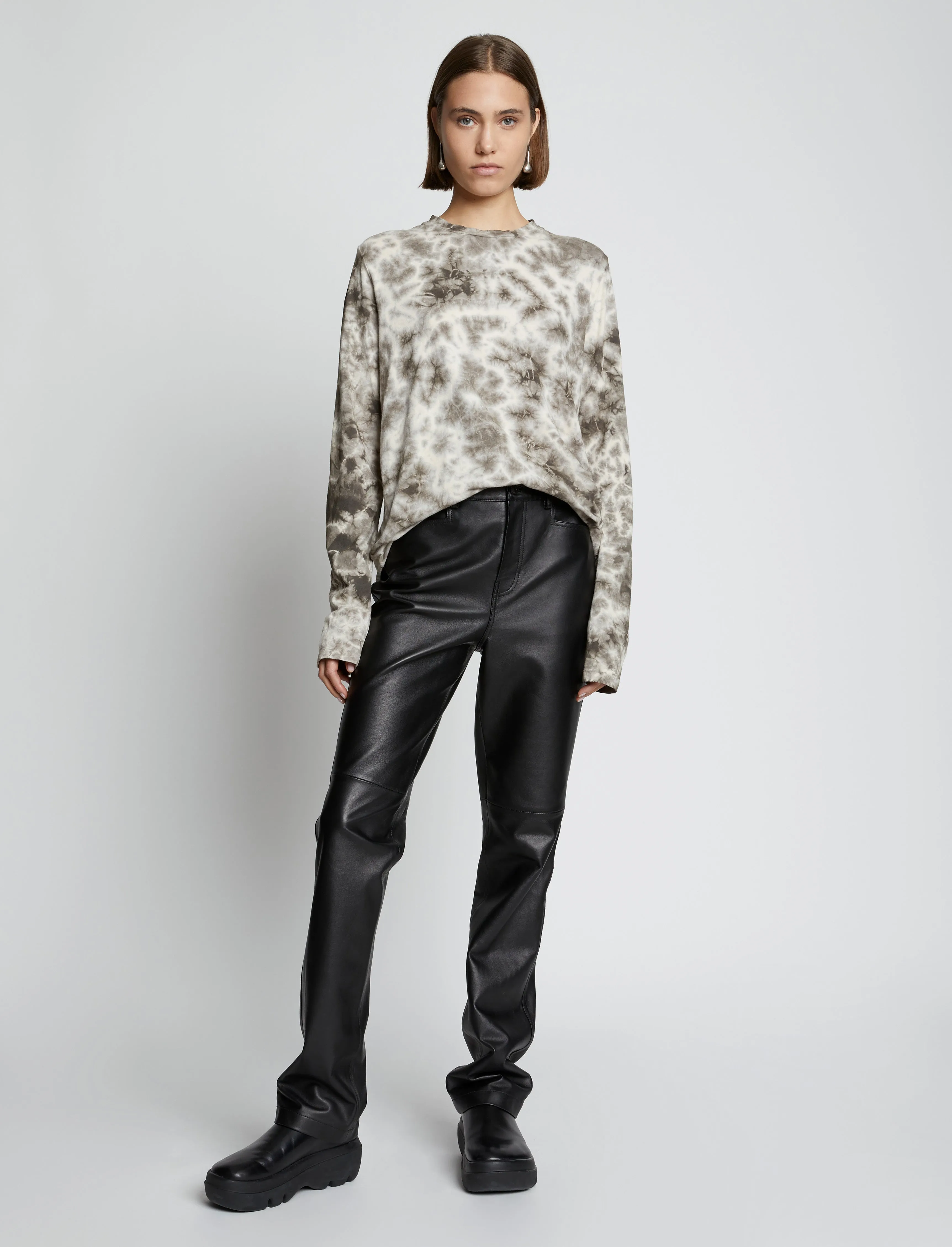 Tie Dye Long Sleeve T-Shirt sold by Proenza Schouler product image thumbnail 2