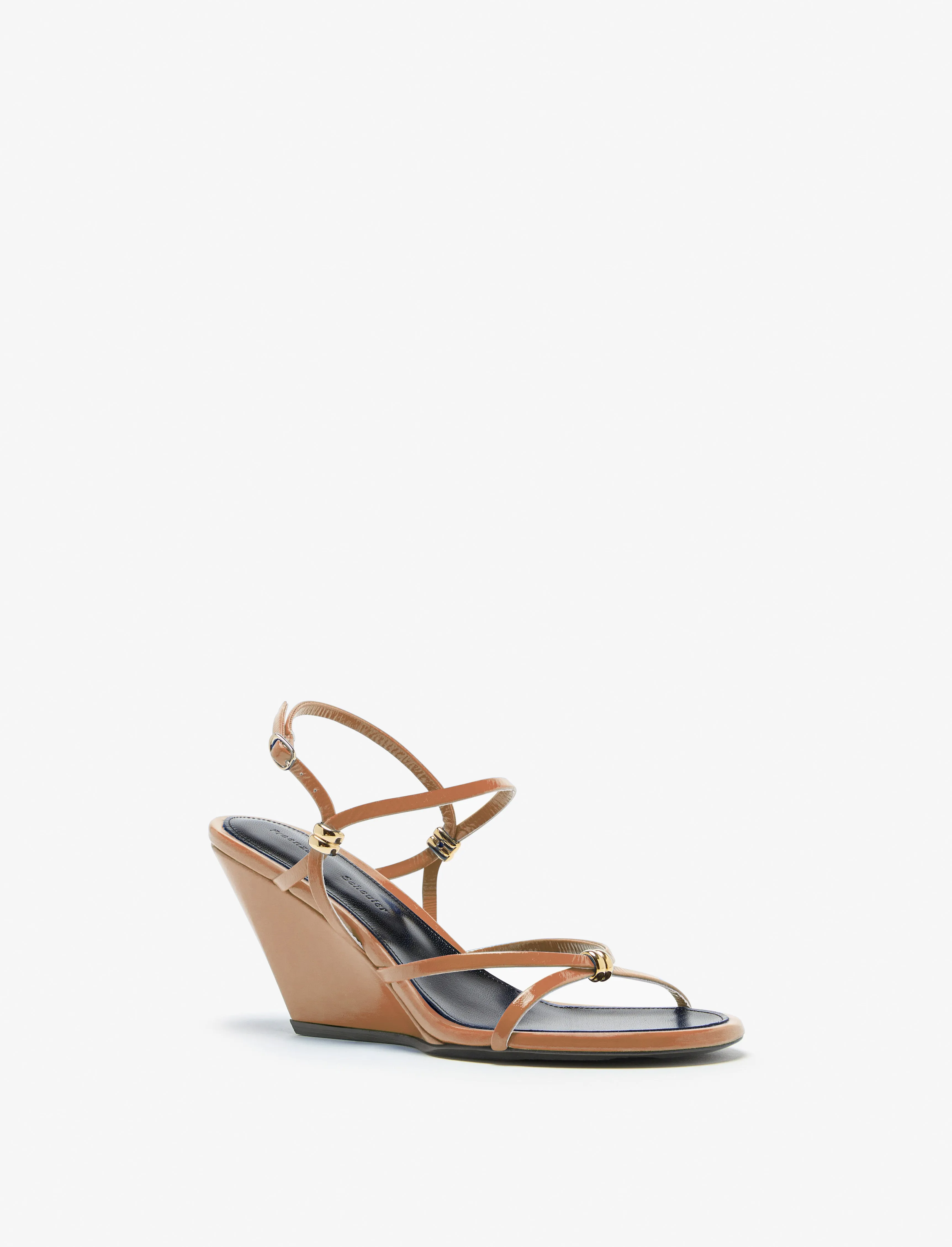 Coil Wedge Sandals in Slick Nappa sold by Proenza Schouler product image thumbnail 2