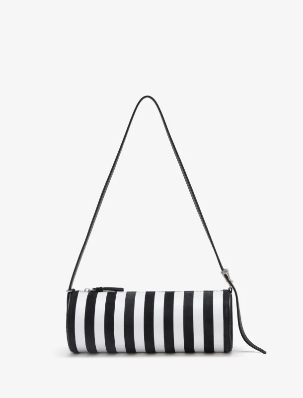 Silo Bag in Pieced Stripes sold by Proenza Schouler