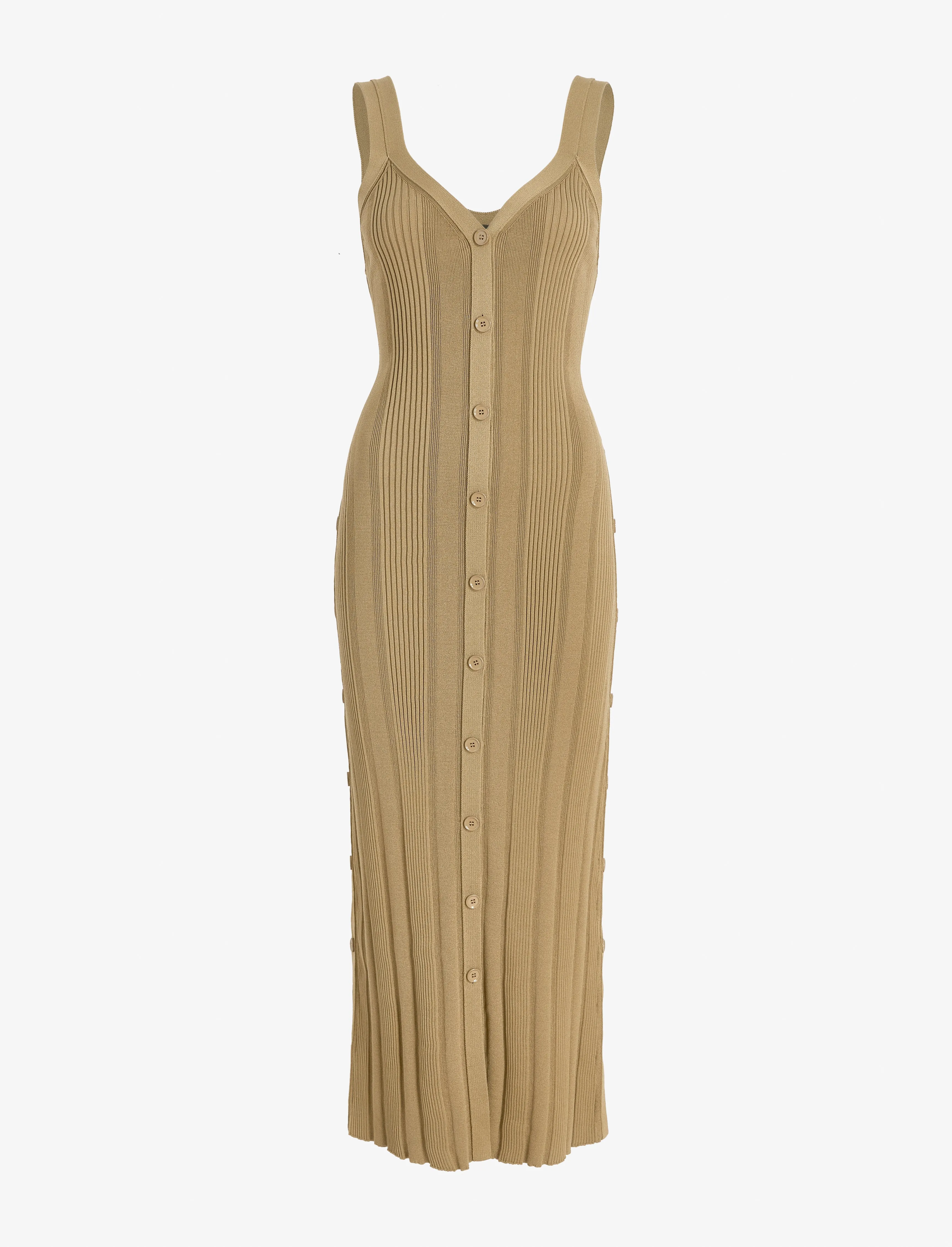 Ellis Dress in Column Rib sold by Proenza Schouler