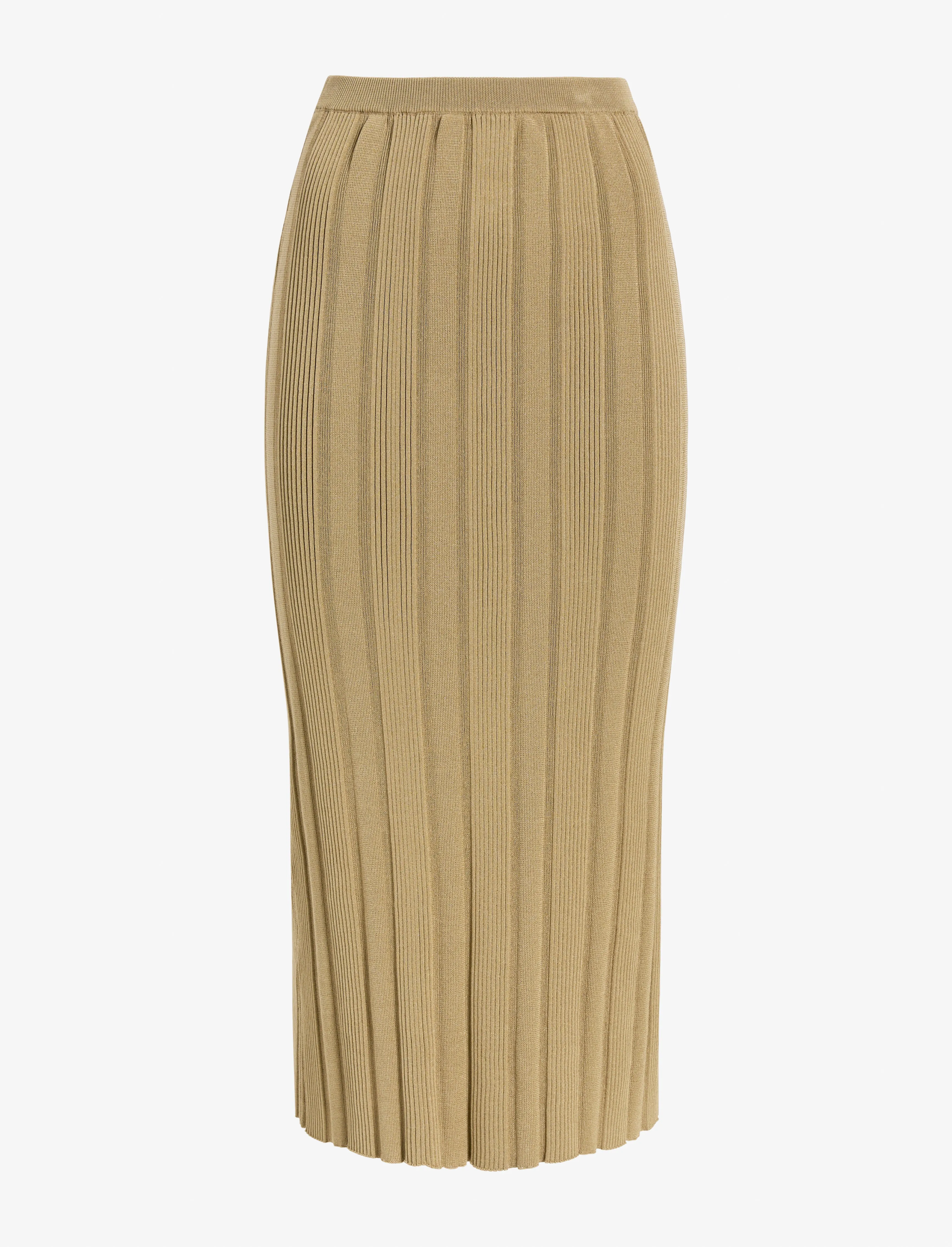 Ryanne Skirt in Column Rib sold by Proenza Schouler