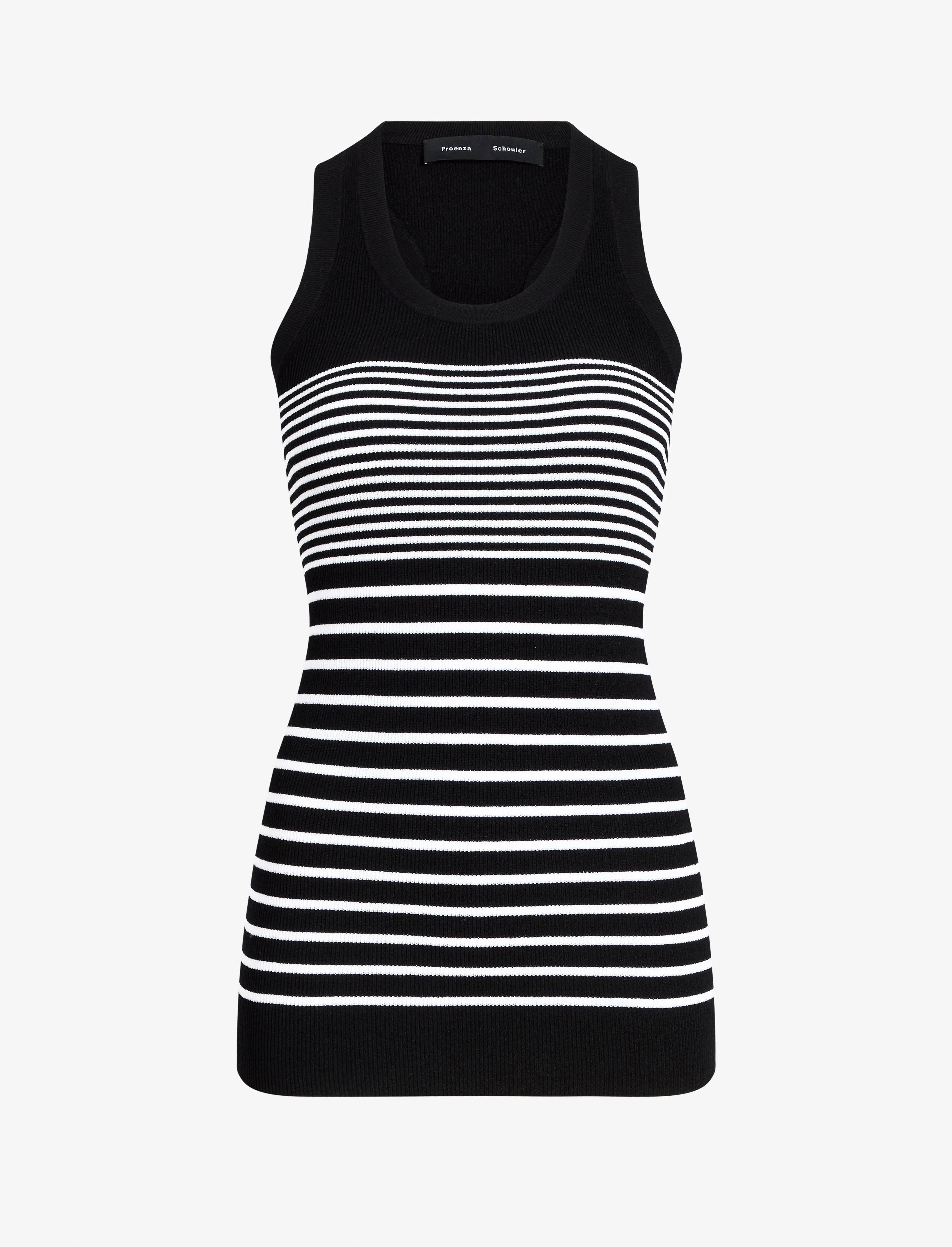 Roberts Top in Matte Viscose Rib sold by Proenza Schouler