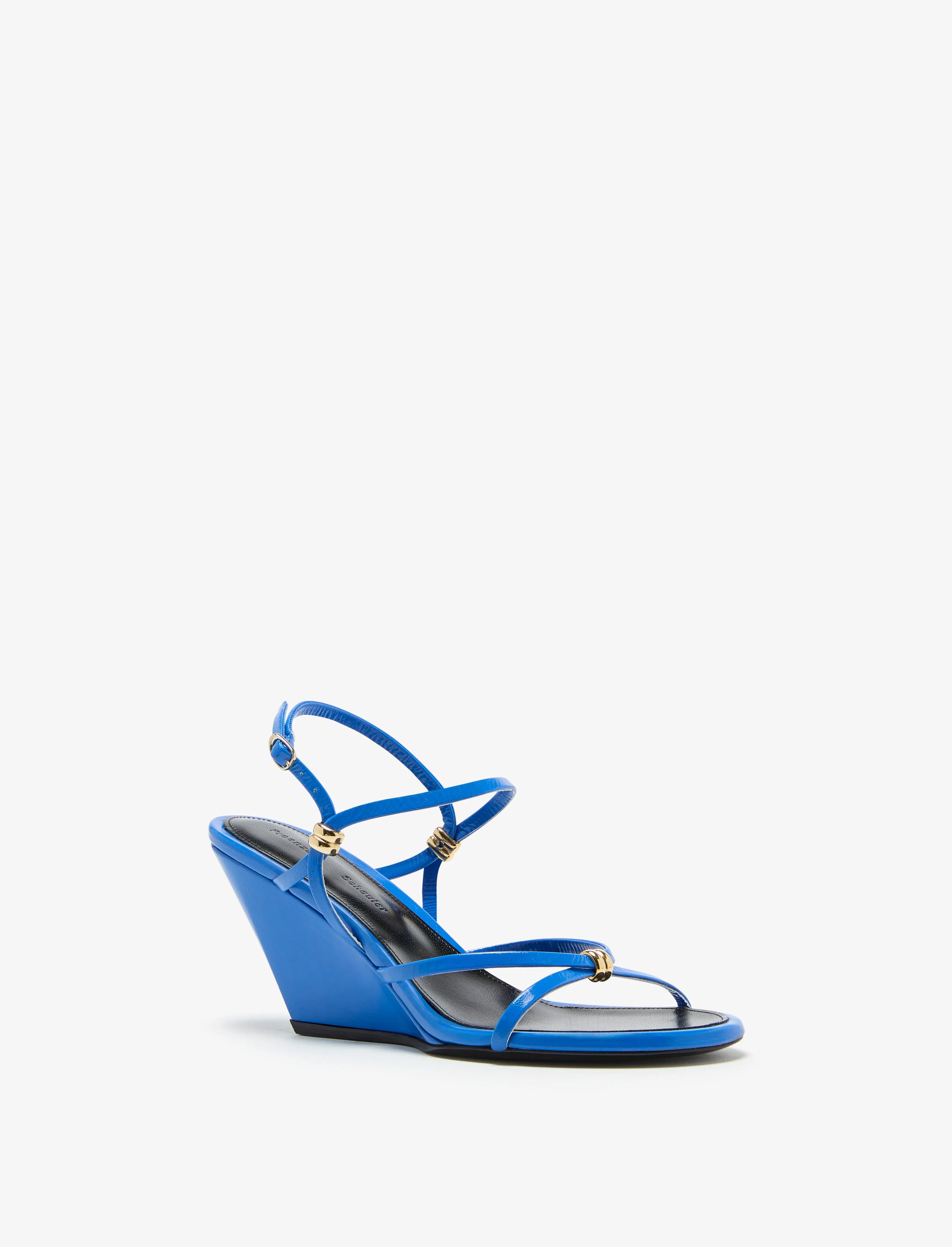 Coil Wedge Sandals in Slick Nappa sold by Proenza Schouler product image thumbnail 2
