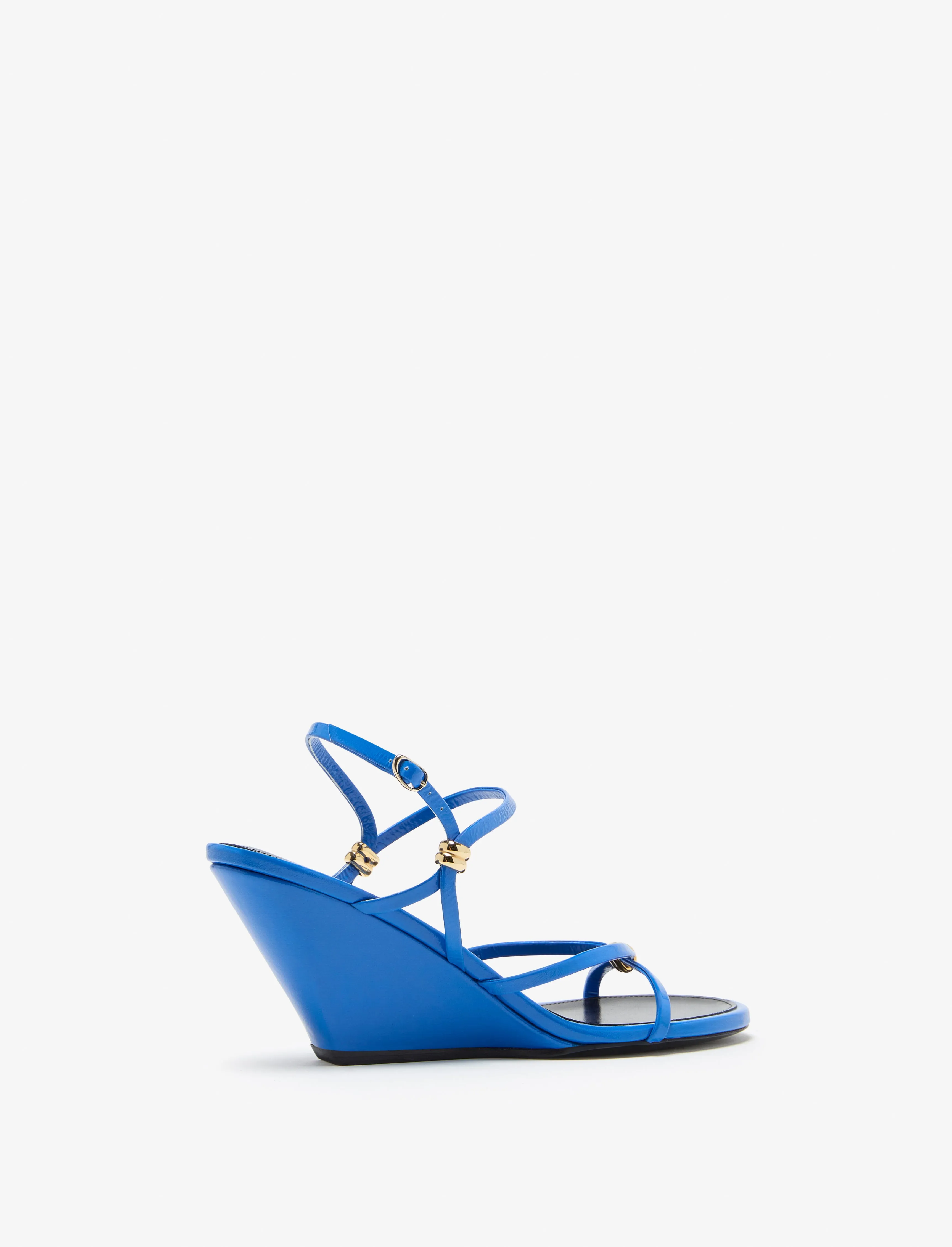 Coil Wedge Sandals in Slick Nappa sold by Proenza Schouler product image thumbnail 3