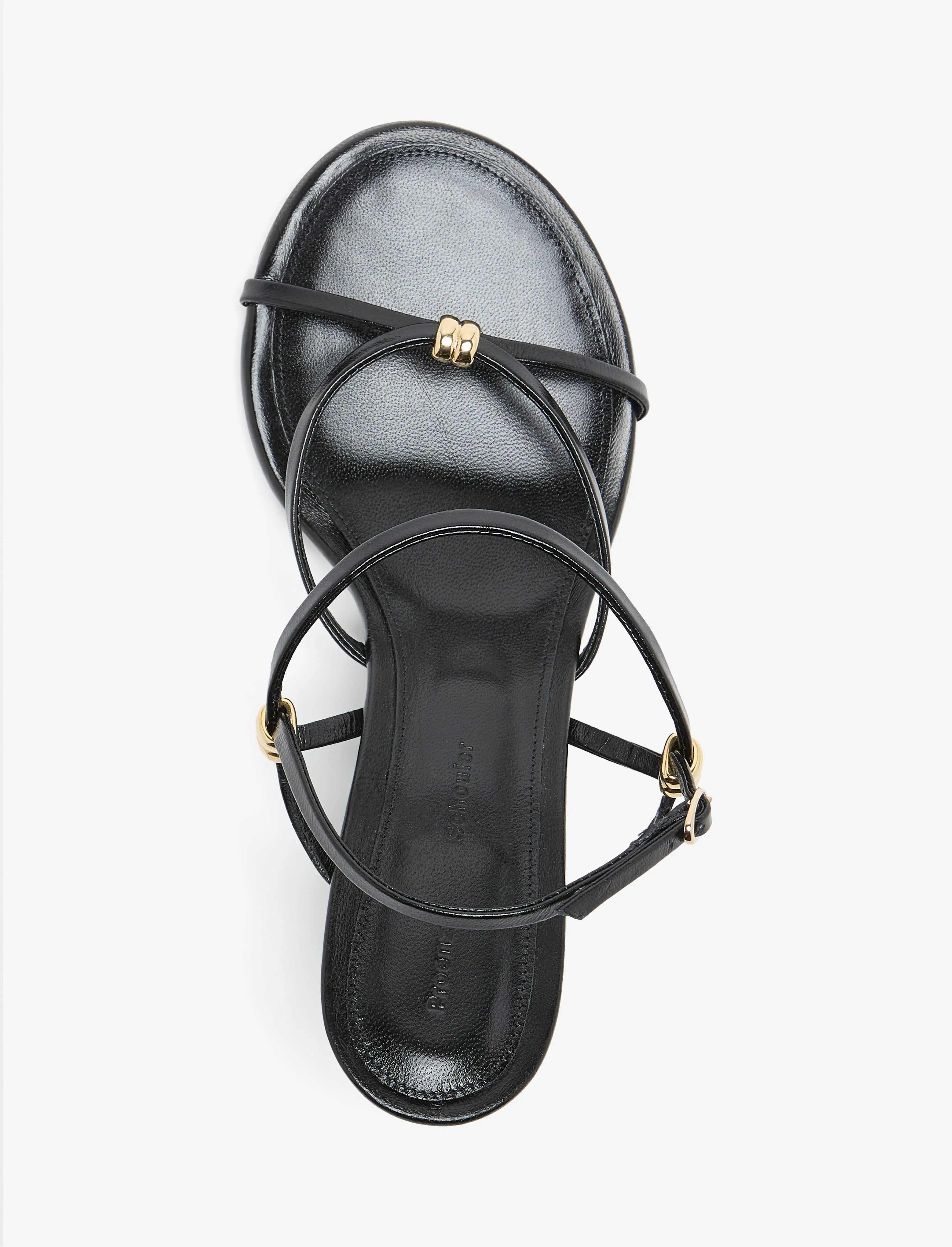 Coil Wedge Sandals in Slick Nappa sold by Proenza Schouler product image thumbnail 4