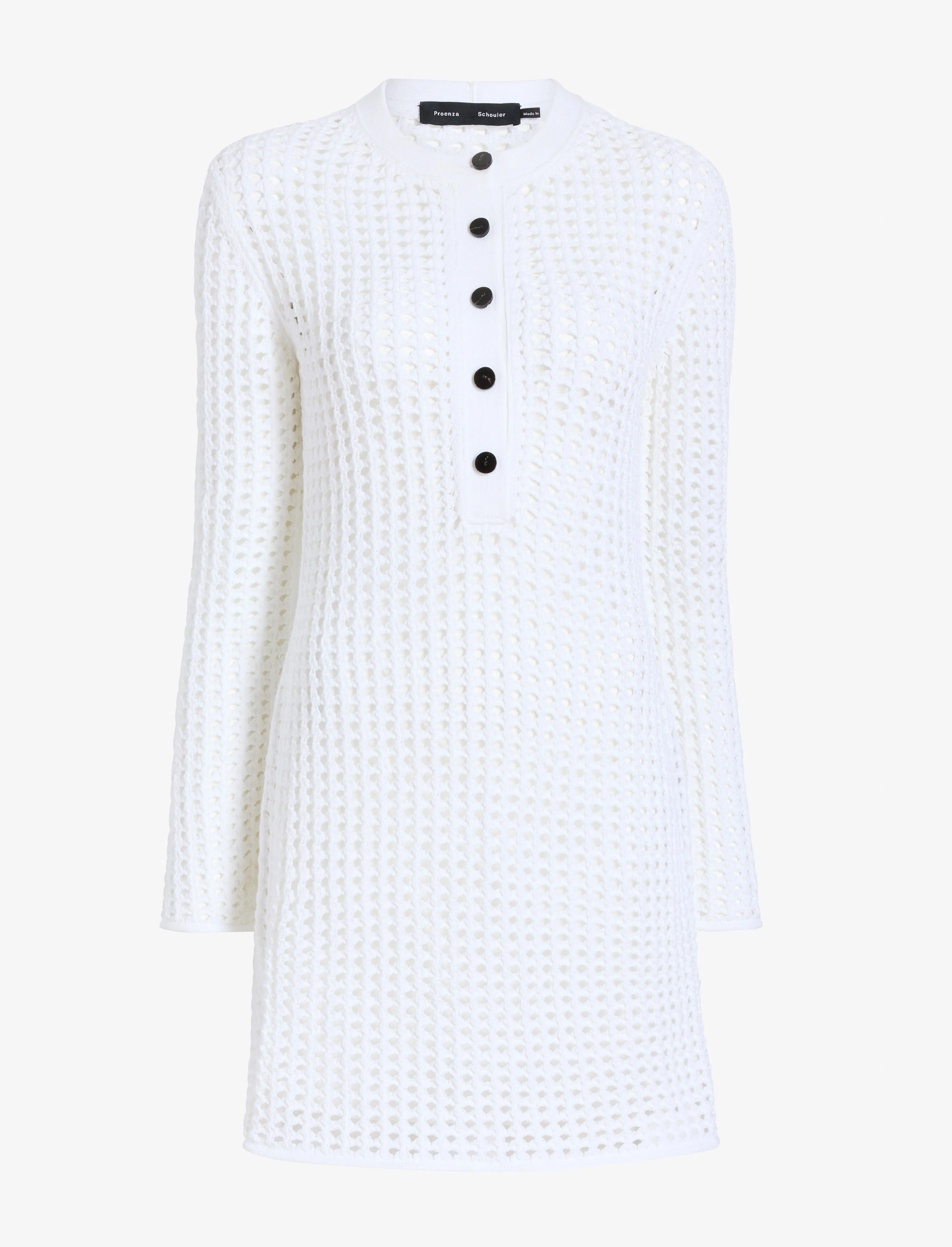 Micah Dress in Open Crochet sold by Proenza Schouler