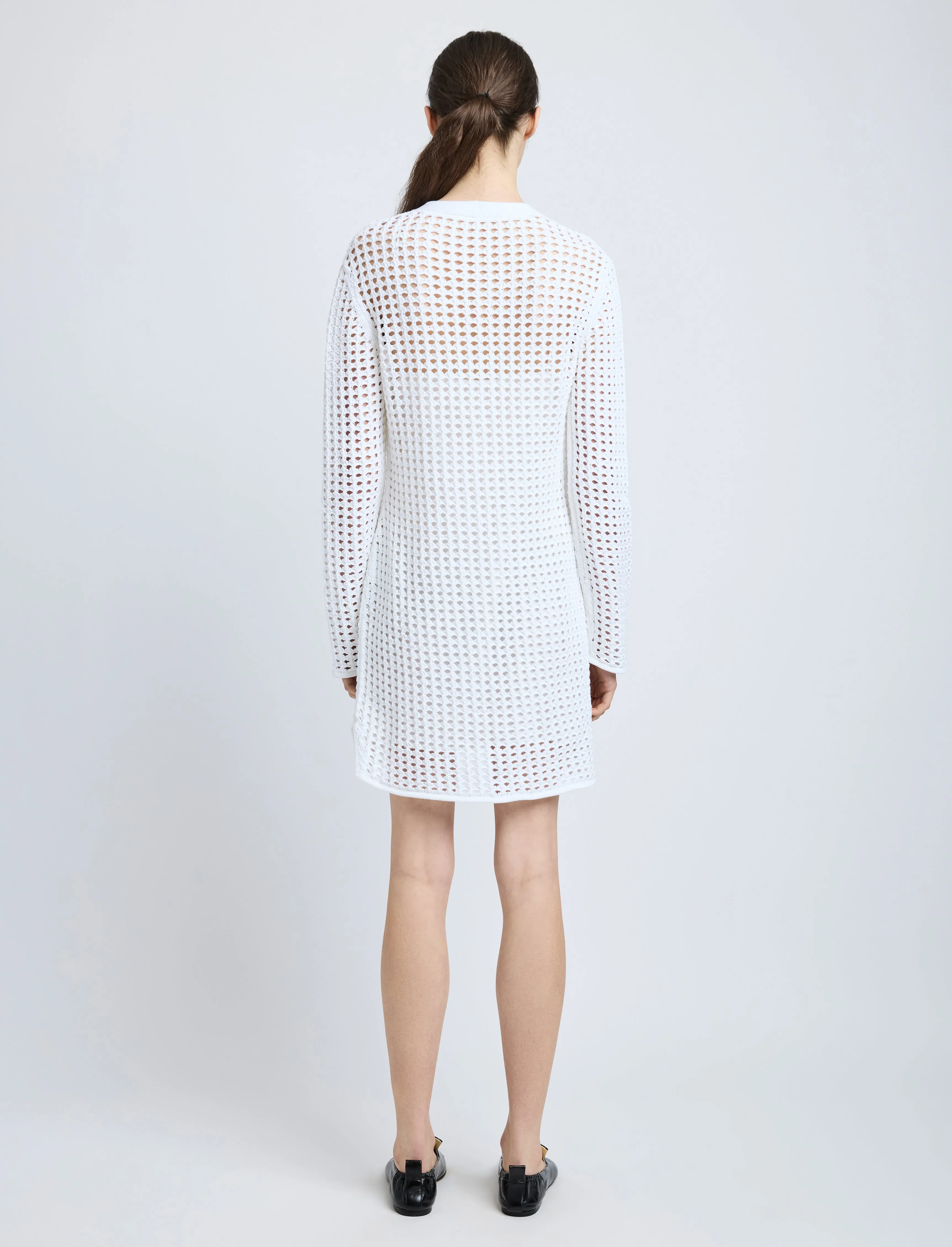 Micah Dress in Open Crochet sold by Proenza Schouler product image thumbnail 4