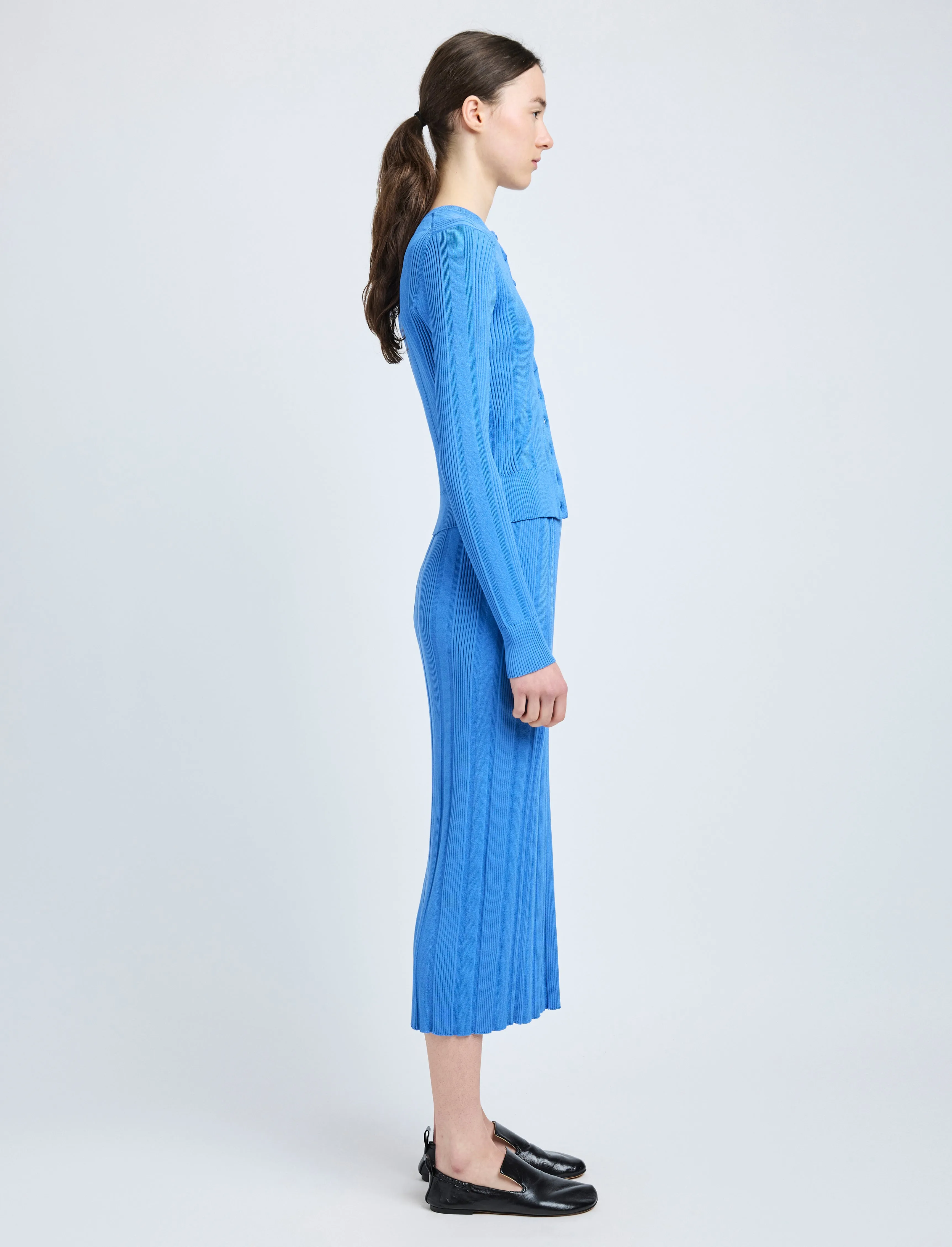 Currin Top in Column Rib sold by Proenza Schouler product image thumbnail 4
