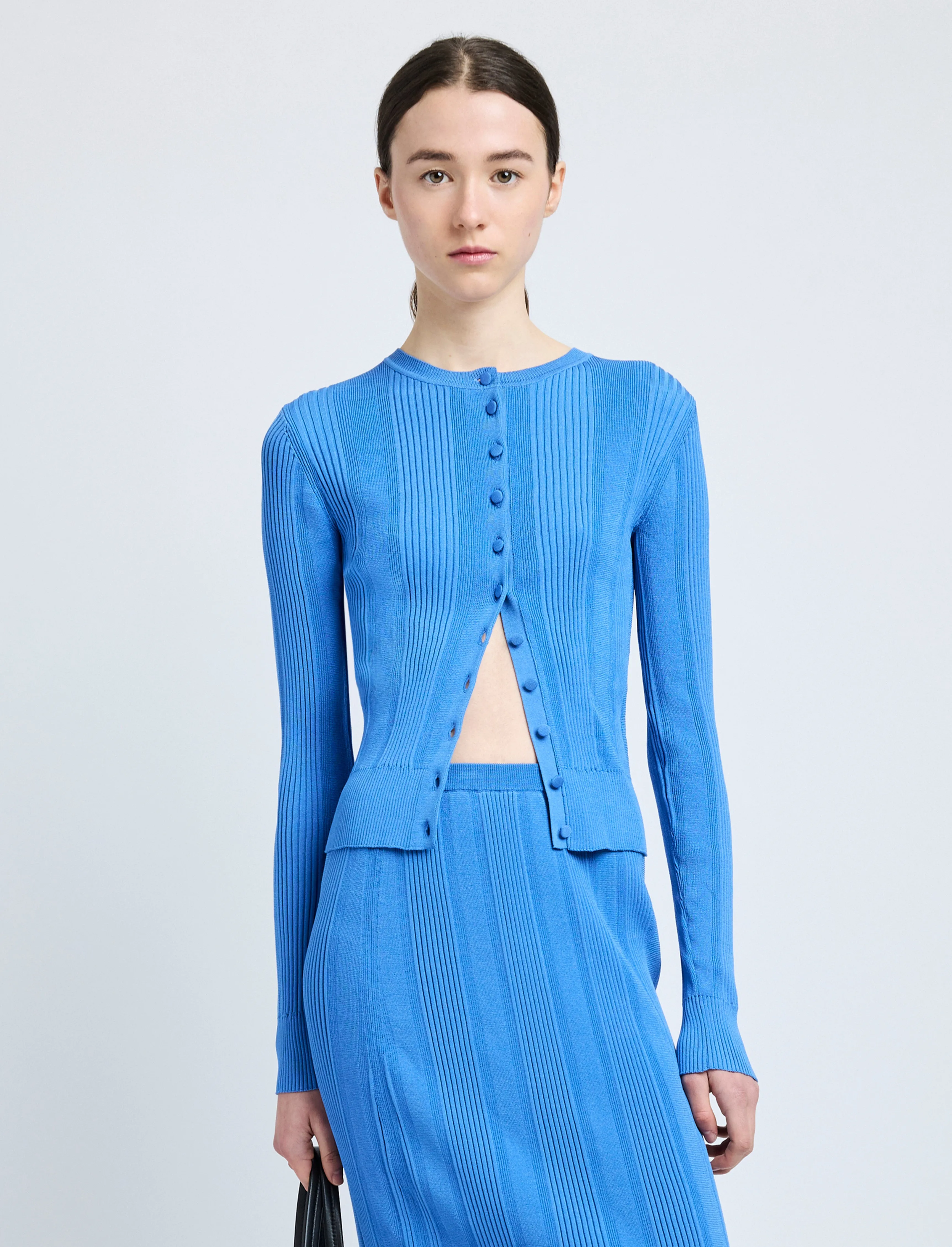 Currin Top in Column Rib sold by Proenza Schouler product image thumbnail 2