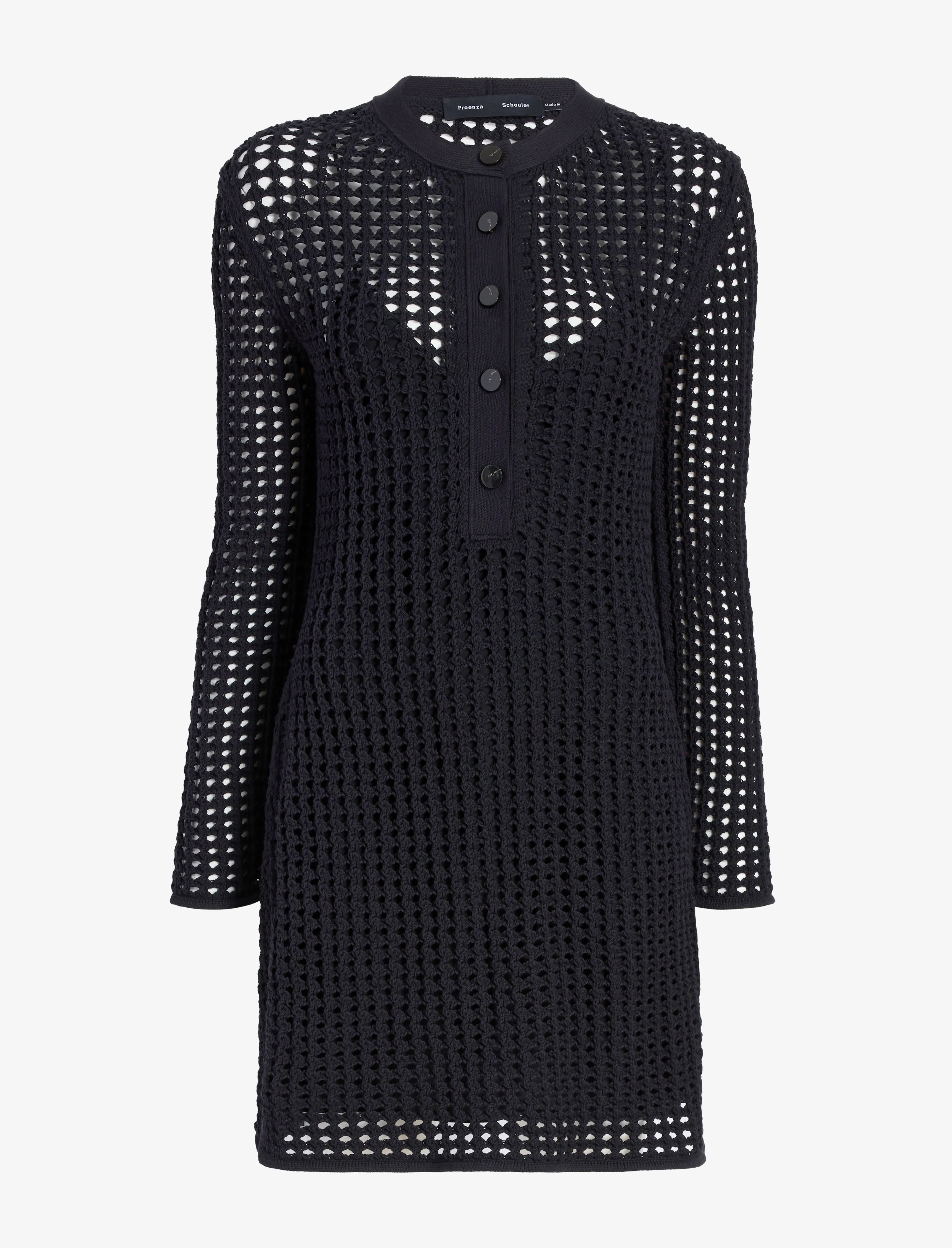 Micah Dress in Open Crochet sold by Proenza Schouler