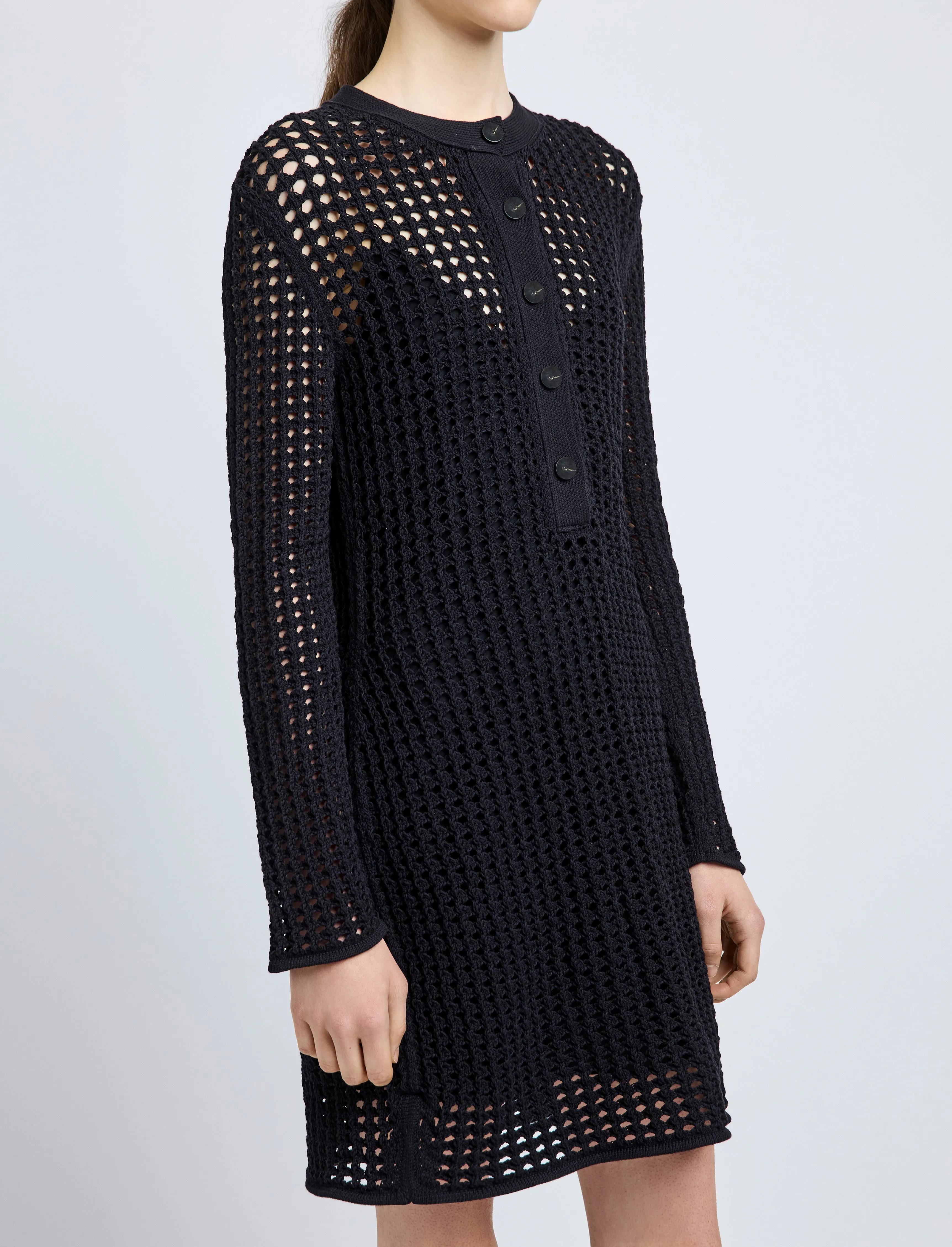 Micah Dress in Open Crochet sold by Proenza Schouler product image thumbnail 5