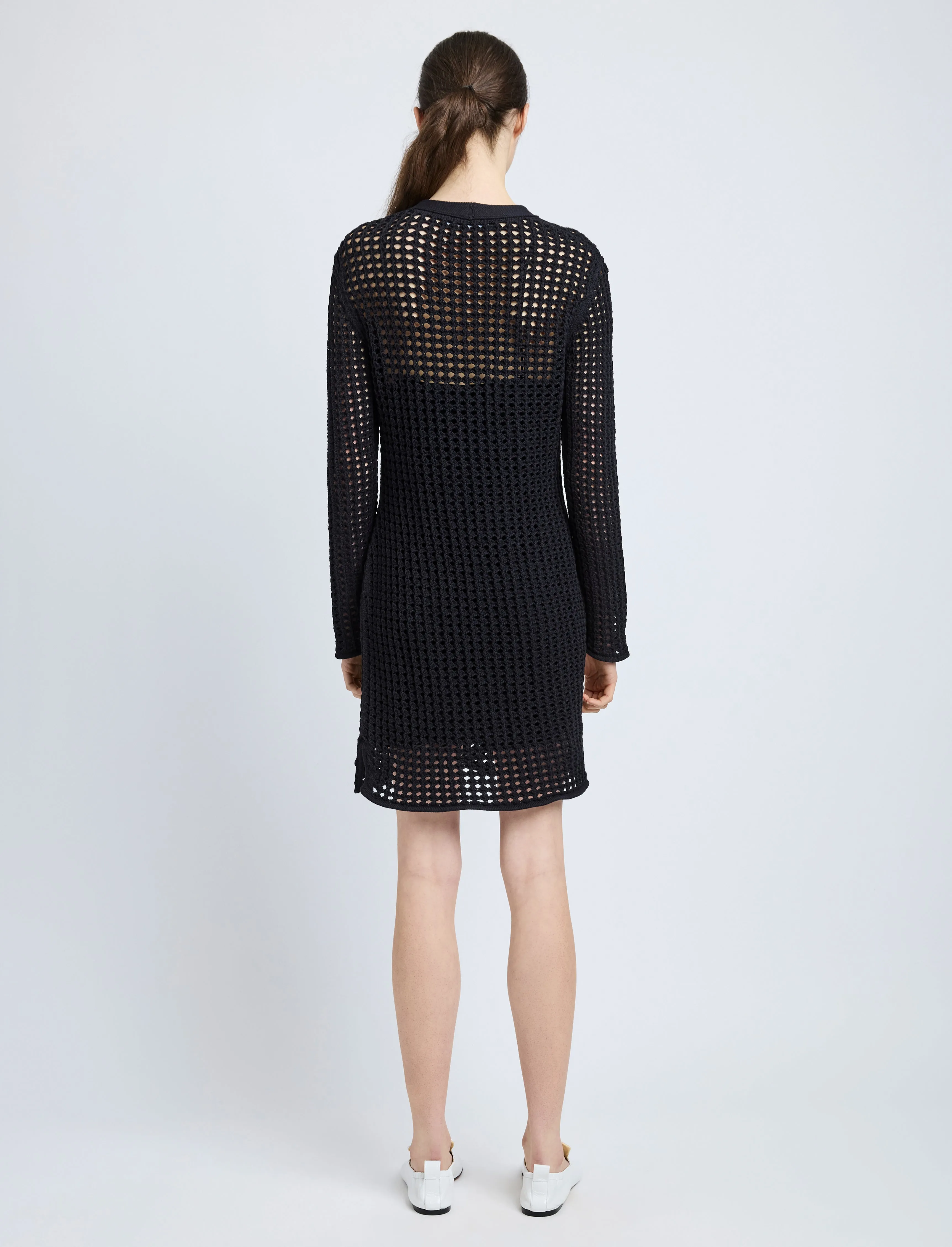 Micah Dress in Open Crochet sold by Proenza Schouler product image thumbnail 4
