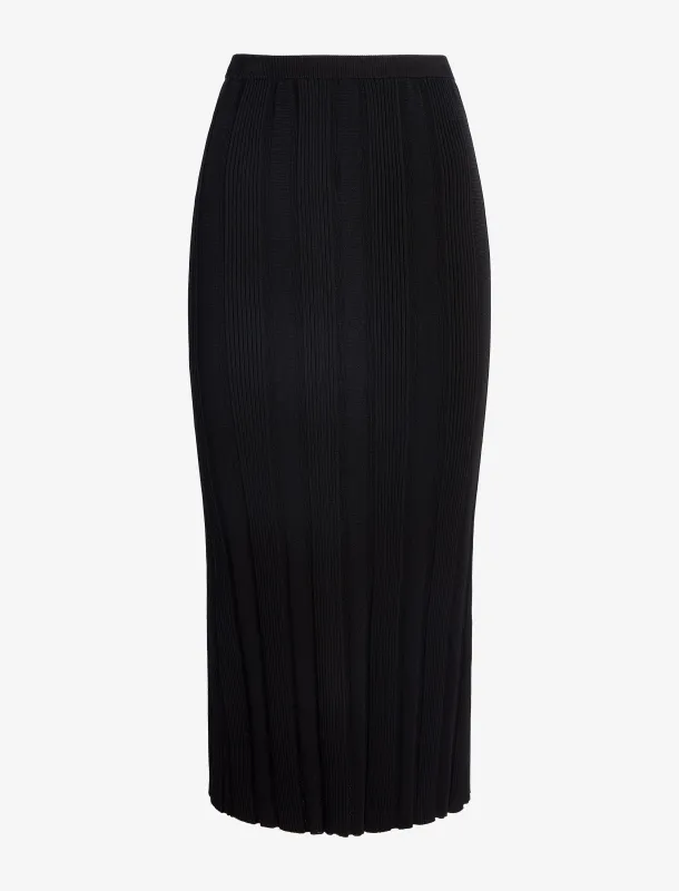 Ryanne Skirt in Column Rib sold by Proenza Schouler