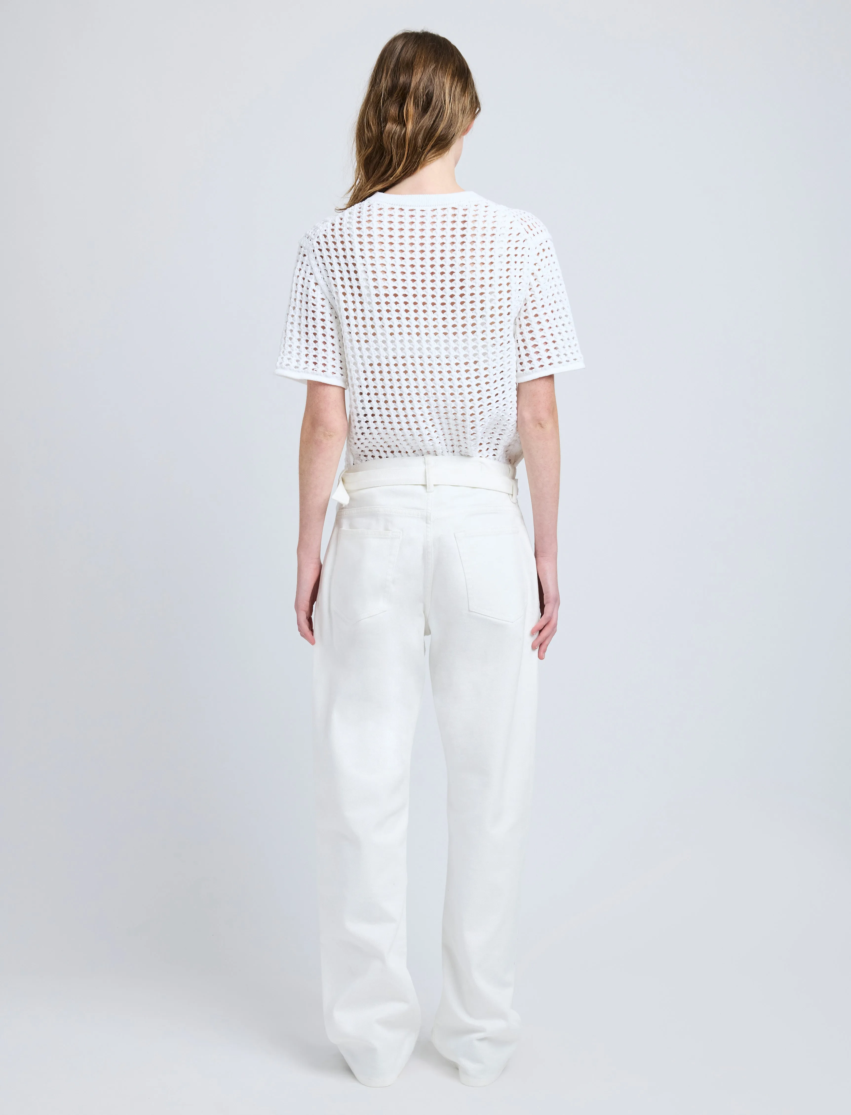 Kimia Top in Open Crochet sold by Proenza Schouler product image thumbnail 5