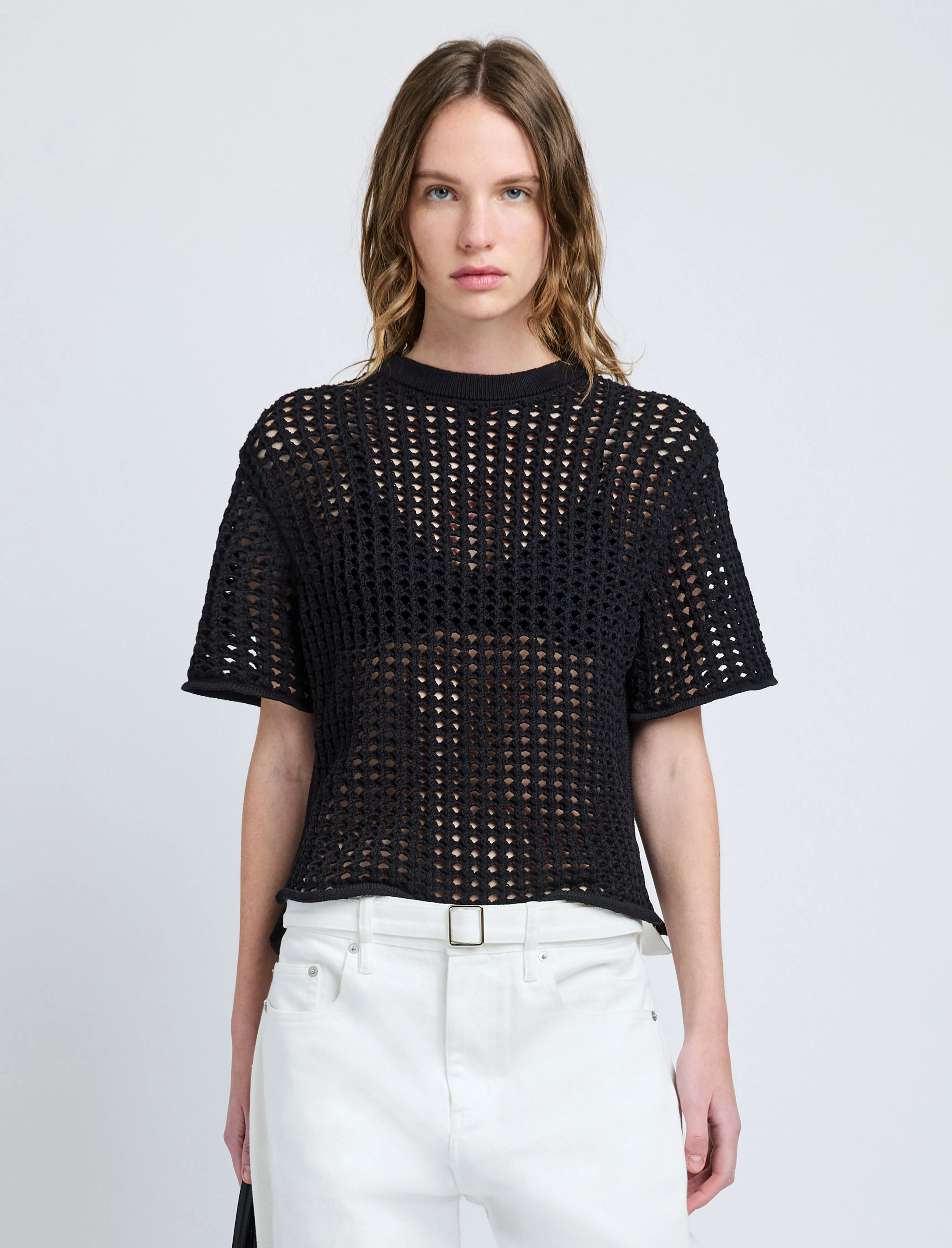 Kimia Top in Open Crochet sold by Proenza Schouler product image thumbnail 2