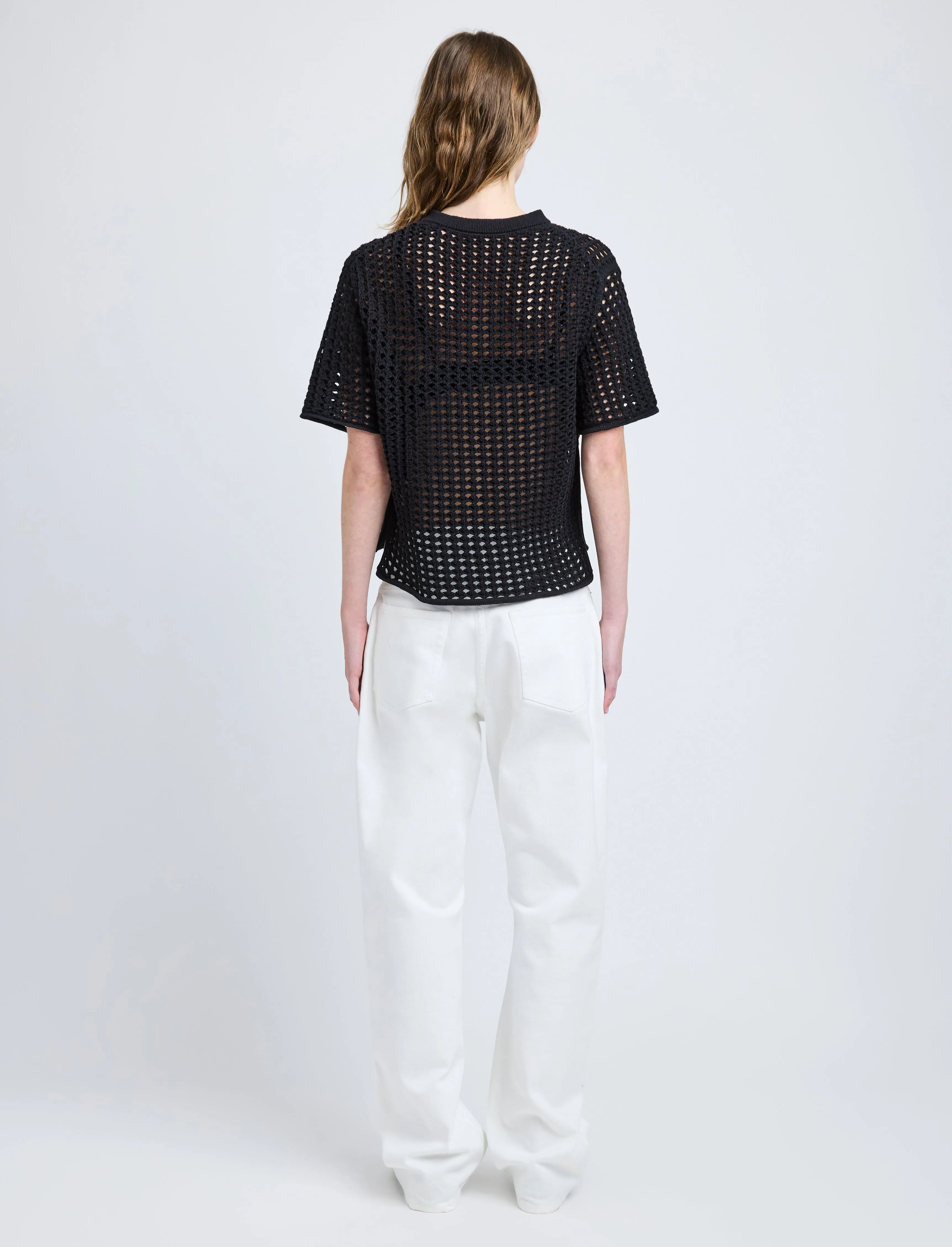 Kimia Top in Open Crochet sold by Proenza Schouler product image thumbnail 5