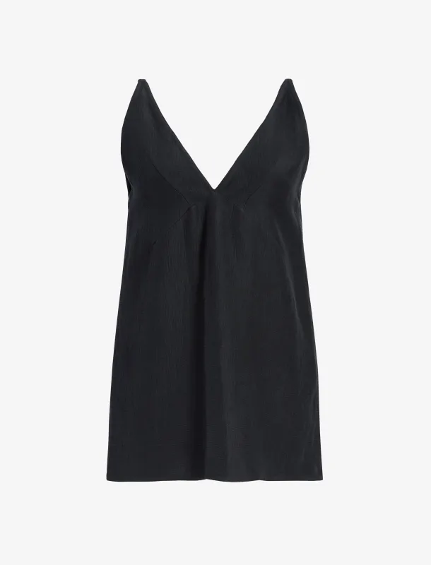 Mitchell Top in Cotton Viscose Linen sold by Proenza Schouler