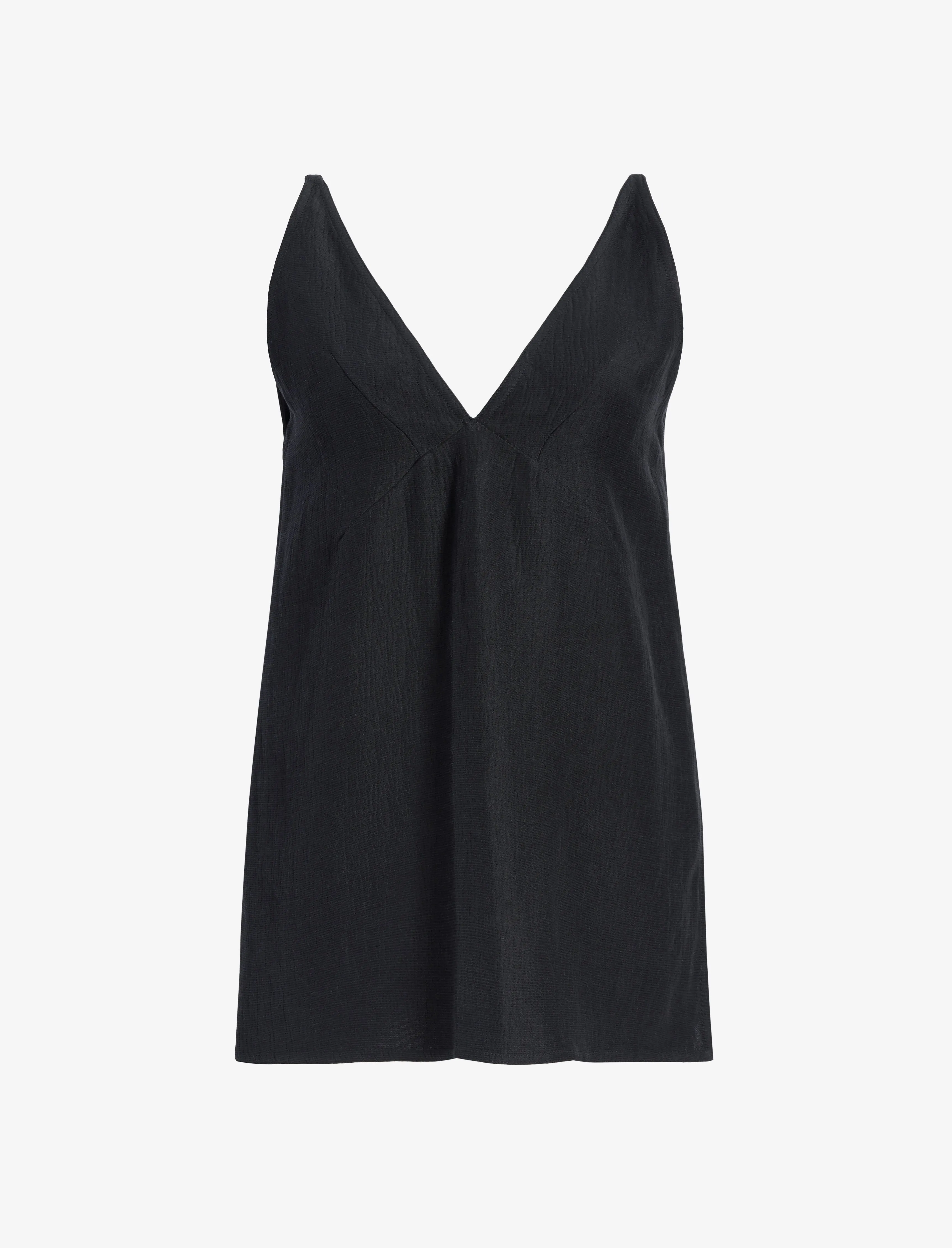 Mitchell Top in Cotton Viscose Linen sold by Proenza Schouler