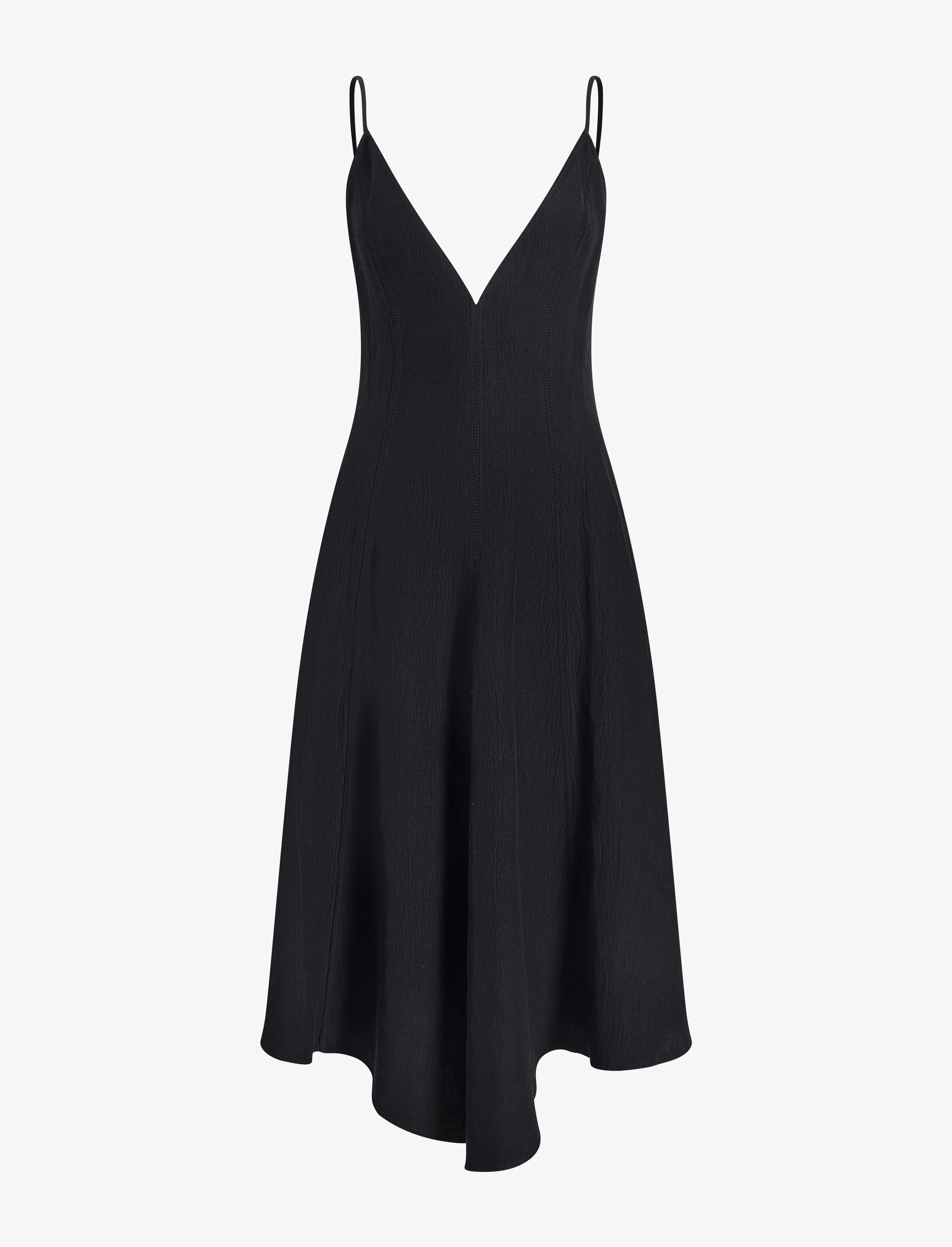 Elaine Dress in Cotton Viscose Linen sold by Proenza Schouler