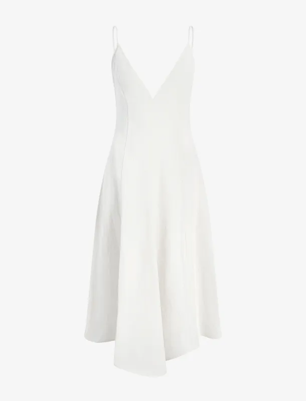 Elaine Dress in Cotton Viscose Linen made by Proenza Schouler