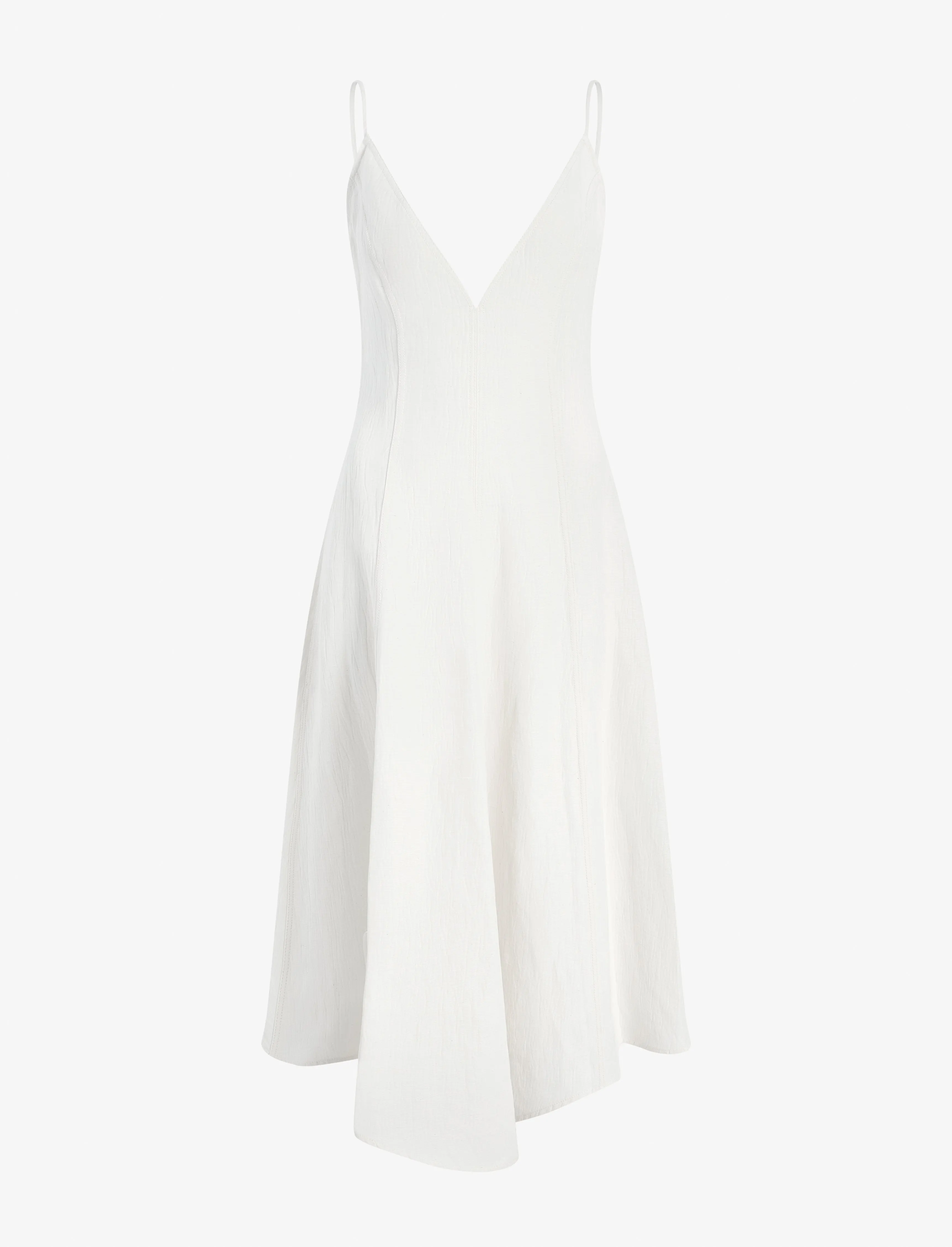 Elaine Dress in Cotton Viscose Linen sold by Proenza Schouler