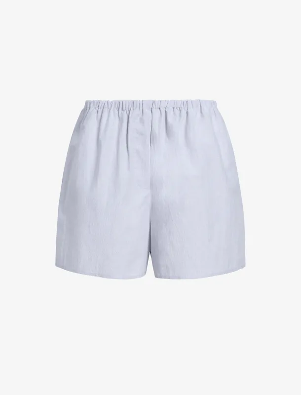 Jana Short in Linen Shirting sold by Proenza Schouler