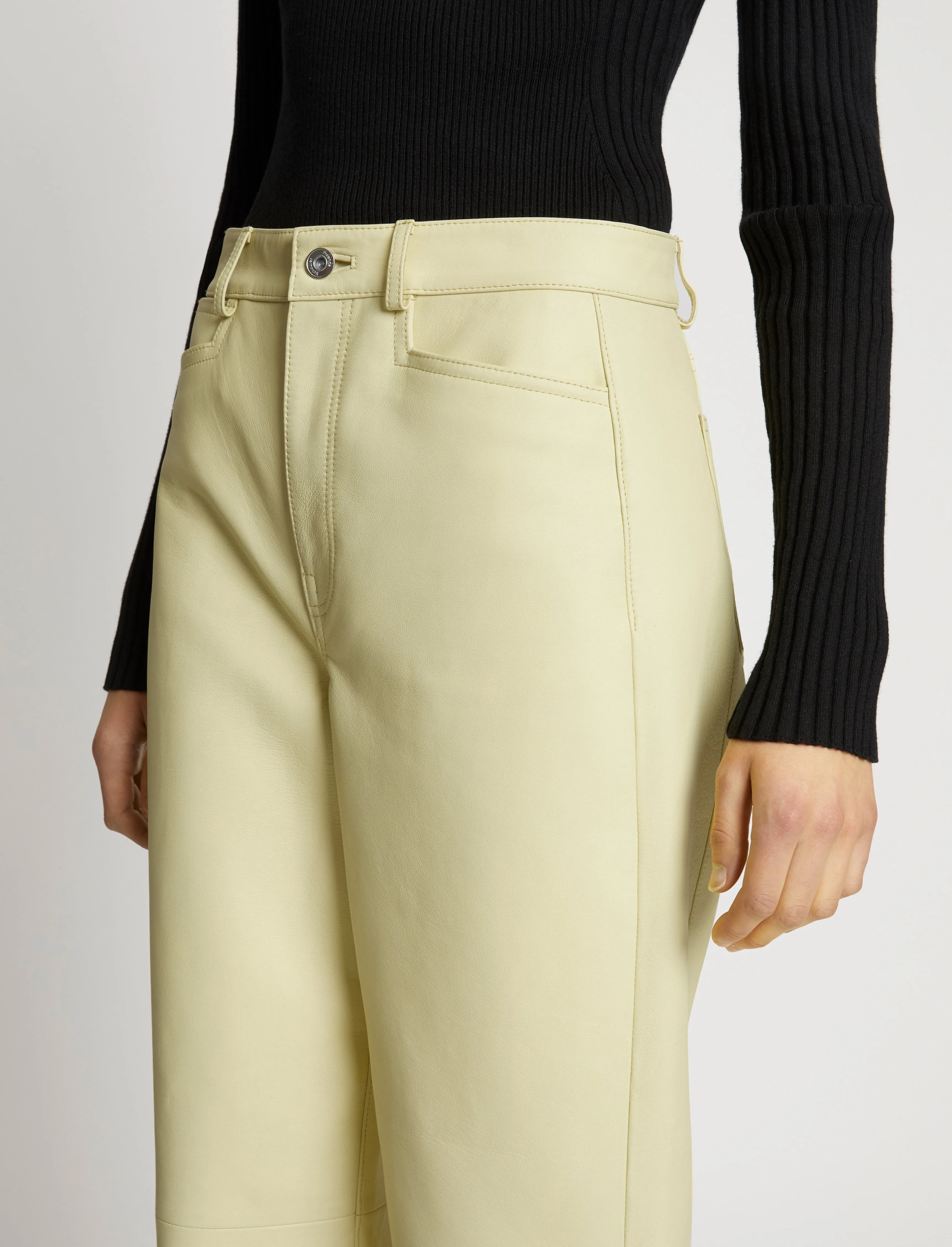 Leather Culotte - BUTTER sold by Proenza Schouler product image thumbnail 5