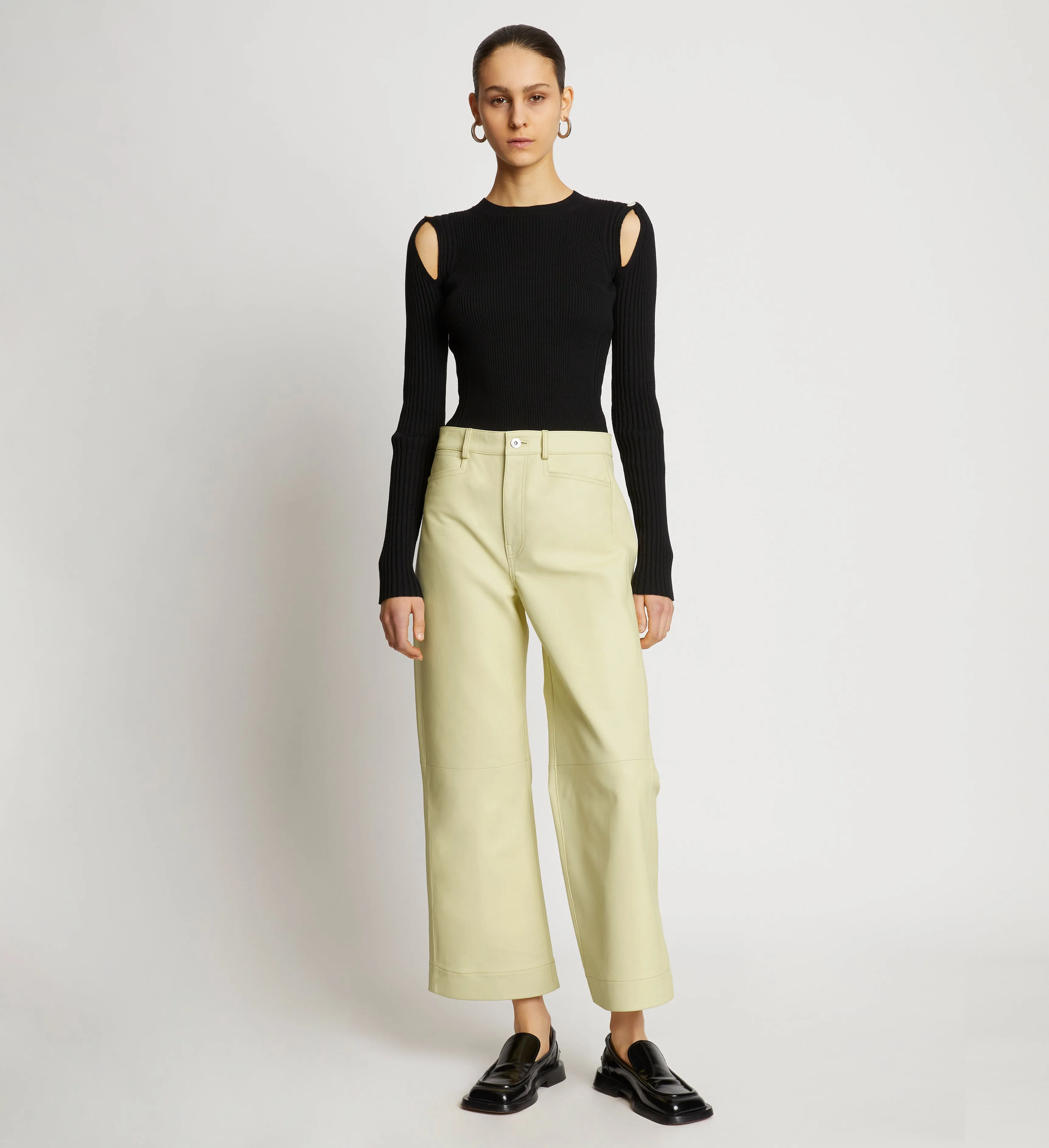 Leather Culotte - BUTTER sold by Proenza Schouler product image thumbnail 2