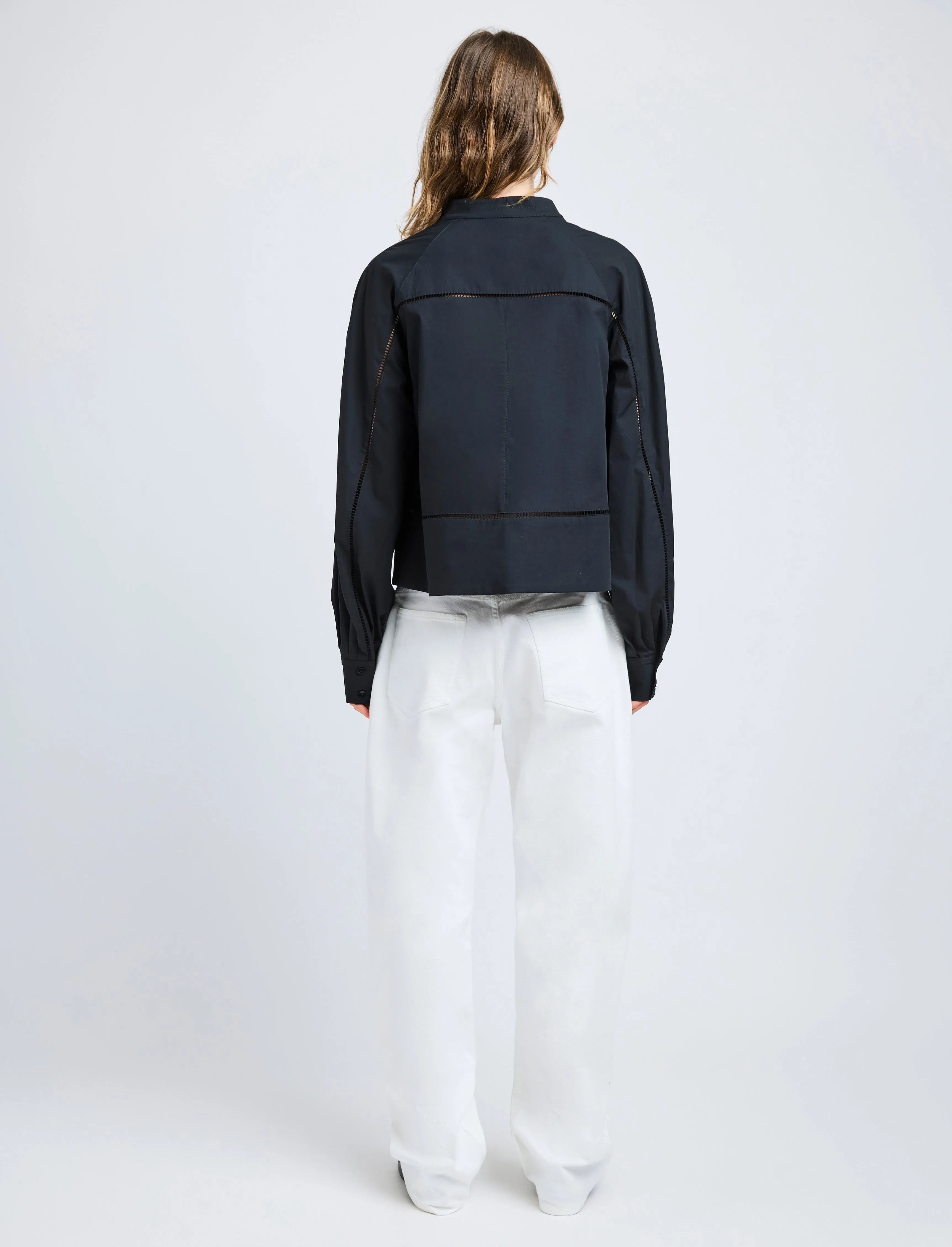 Grayson Top in Eco Cotton Poplin sold by Proenza Schouler product image thumbnail 5