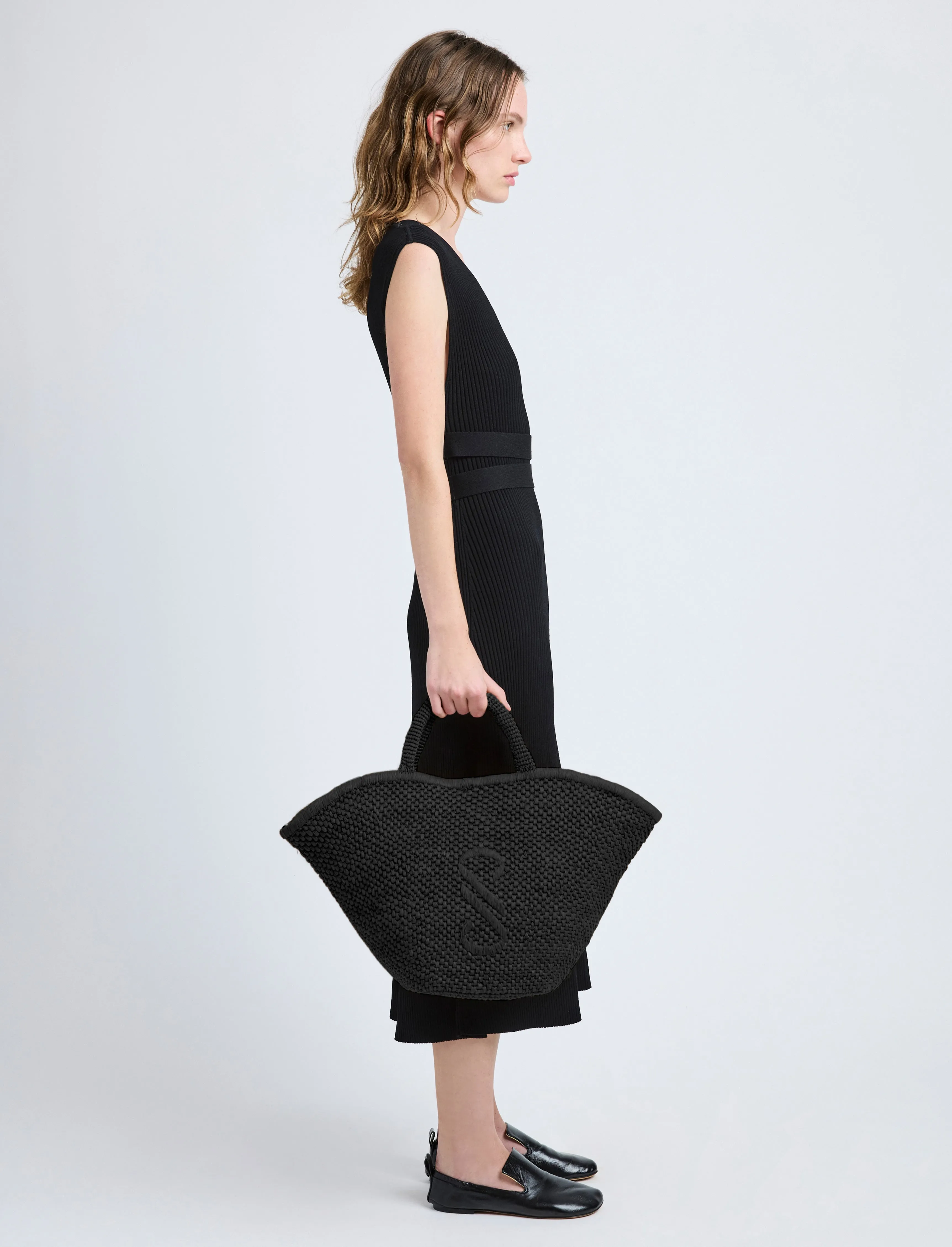Large Chelsea Tote in Natural Raffia sold by Proenza Schouler product image thumbnail 2