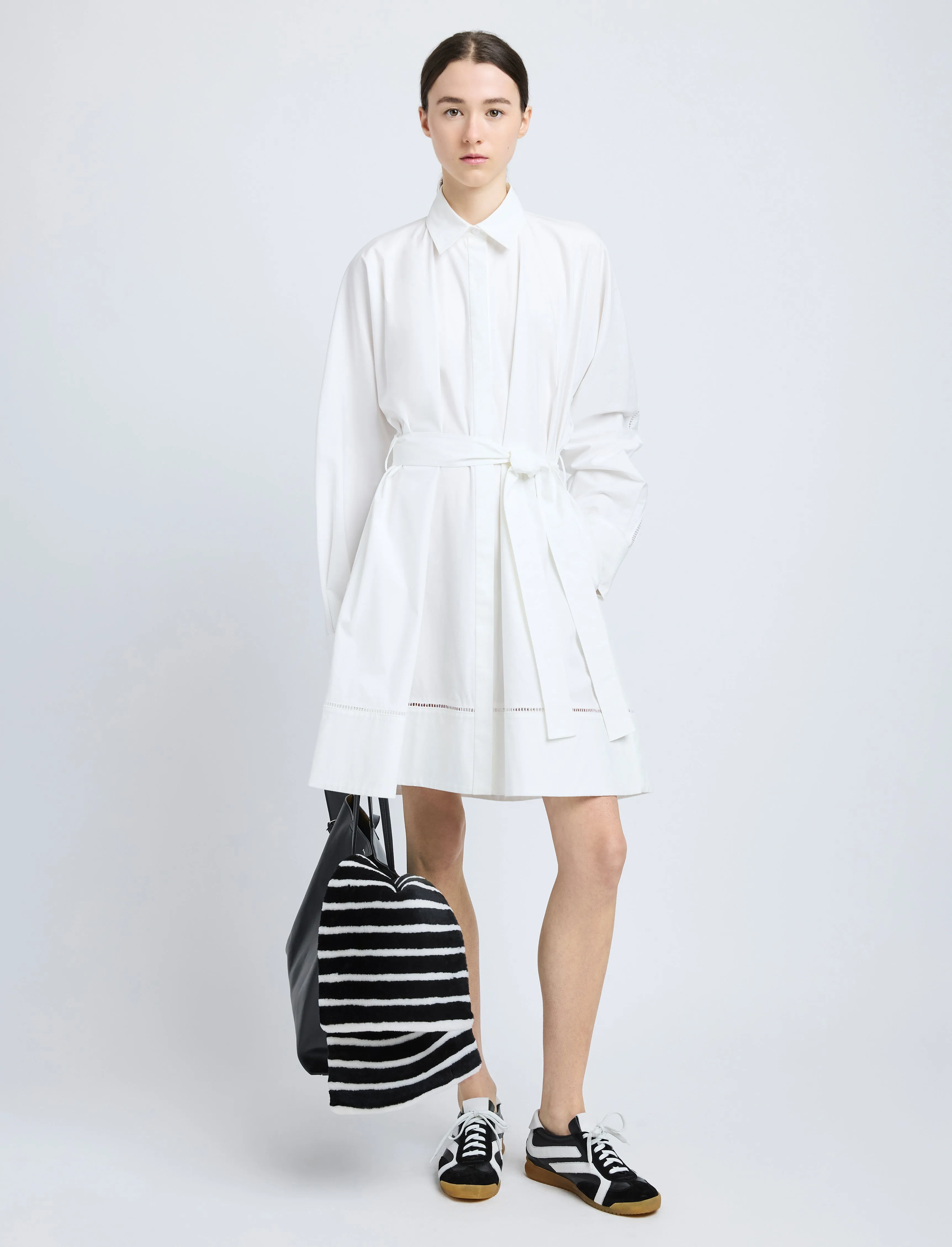 Sammy Dress in Eco Cotton Poplin sold by Proenza Schouler product image thumbnail 2