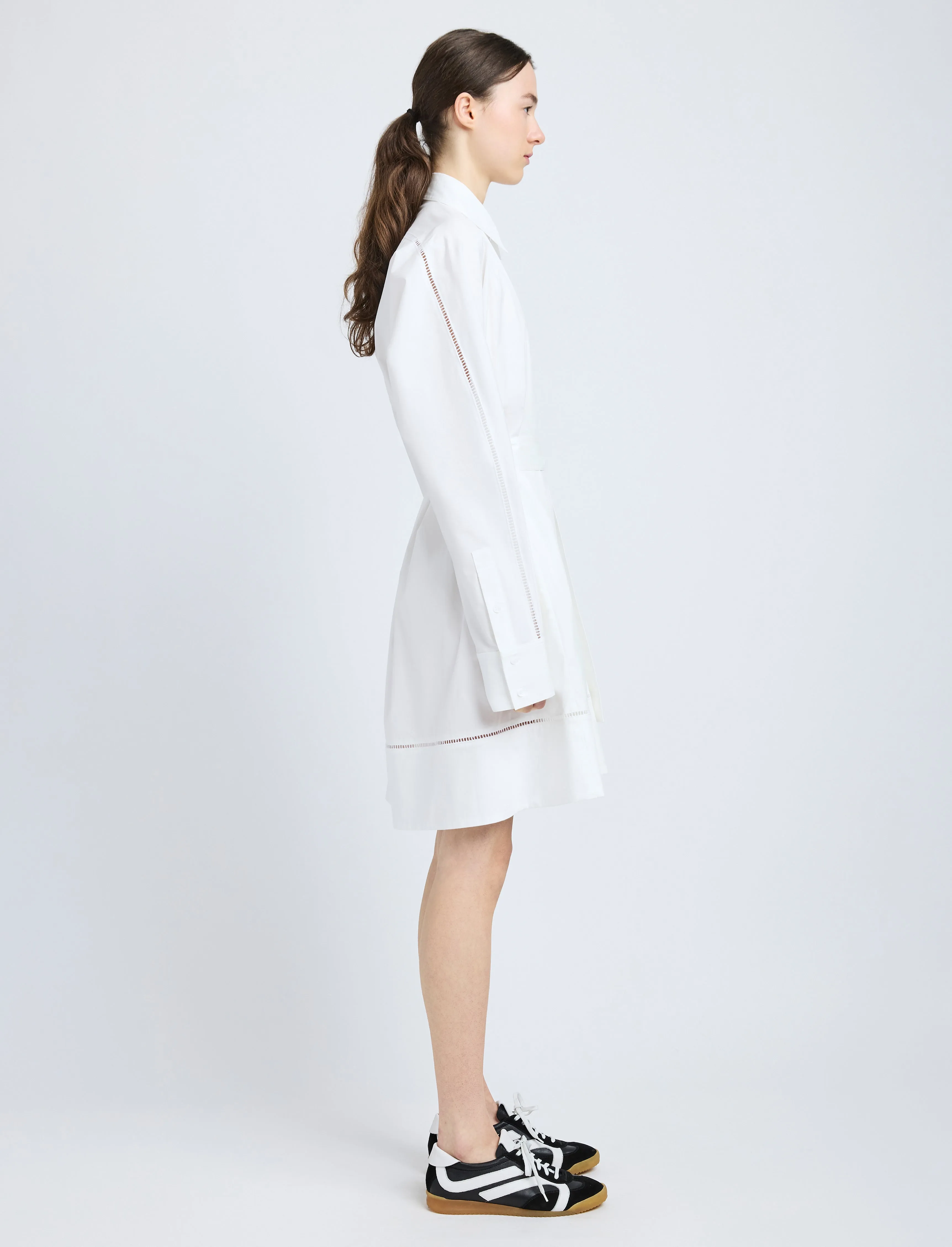 Sammy Dress in Eco Cotton Poplin sold by Proenza Schouler product image thumbnail 3