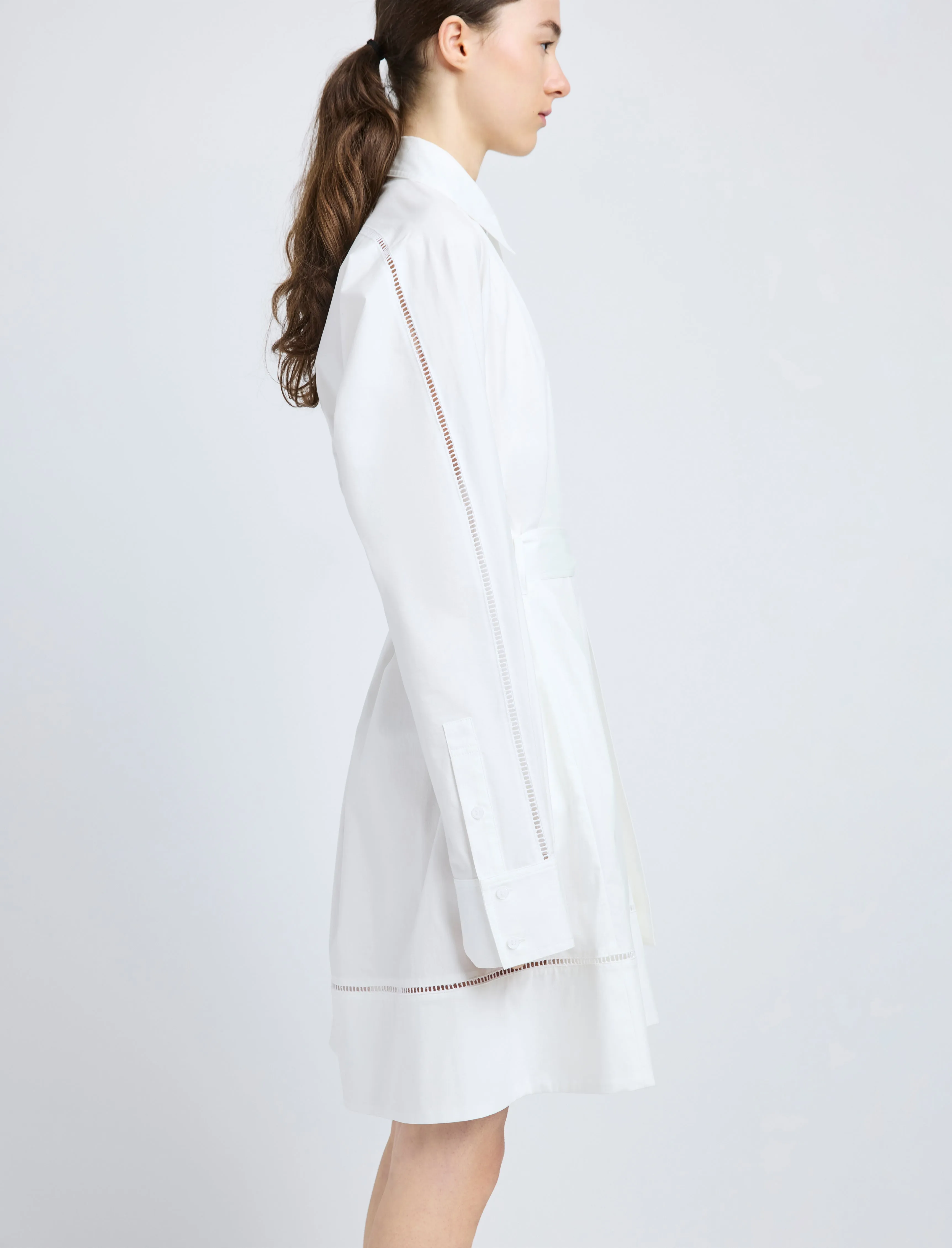 Sammy Dress in Eco Cotton Poplin sold by Proenza Schouler product image thumbnail 5