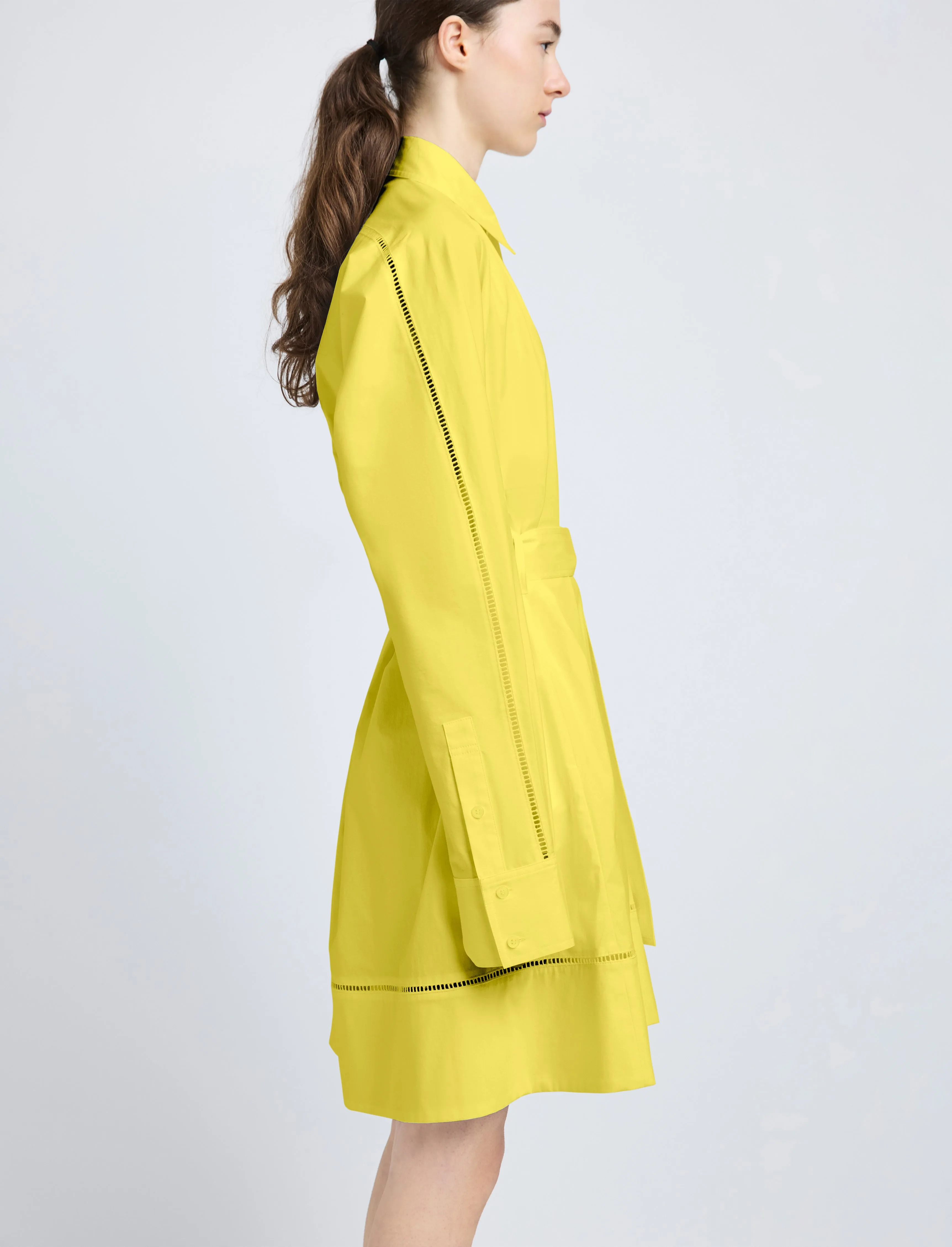 Sammy Dress in Eco Cotton Poplin sold by Proenza Schouler product image thumbnail 5